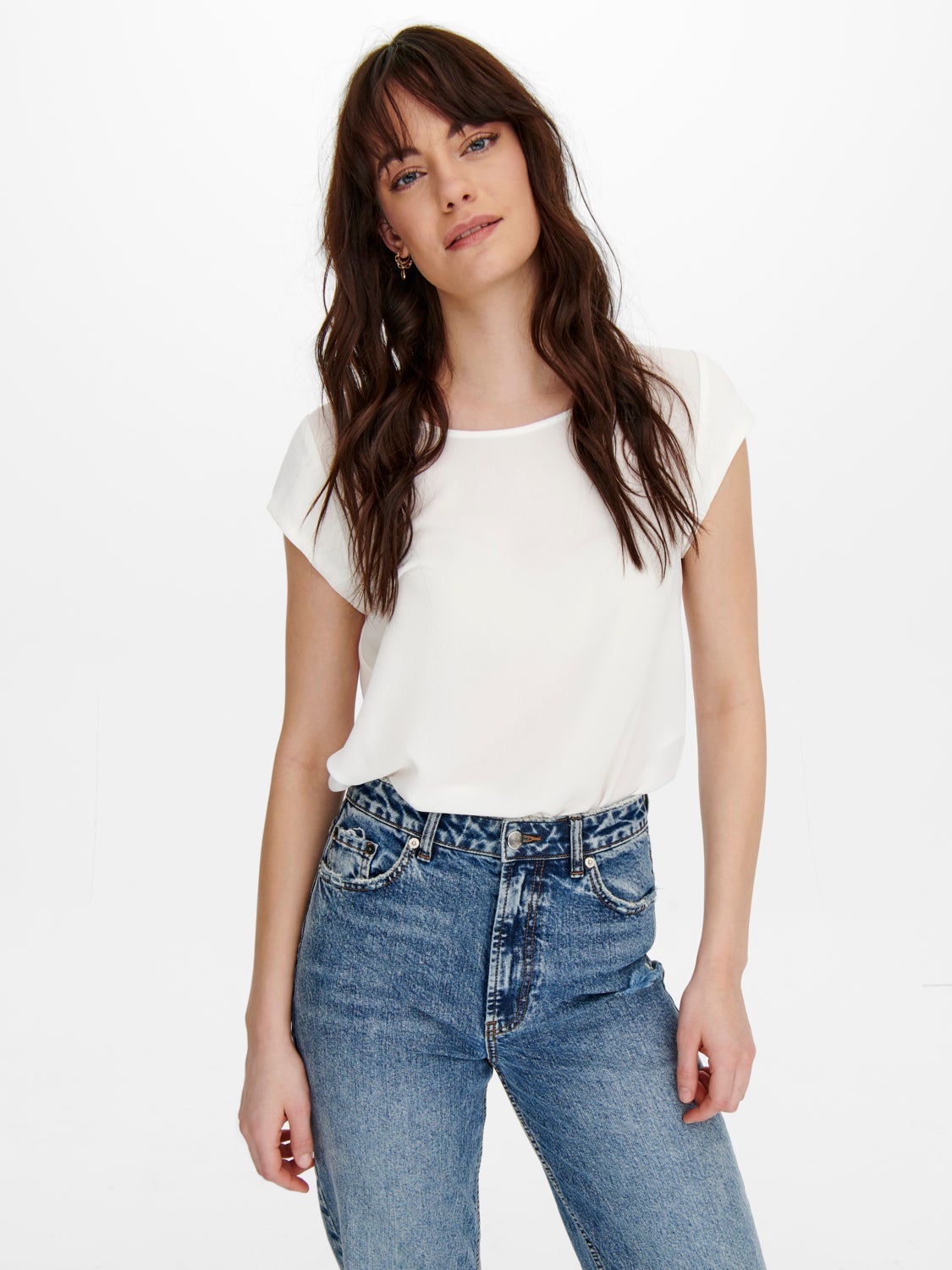 Loose Short Sleeved Top