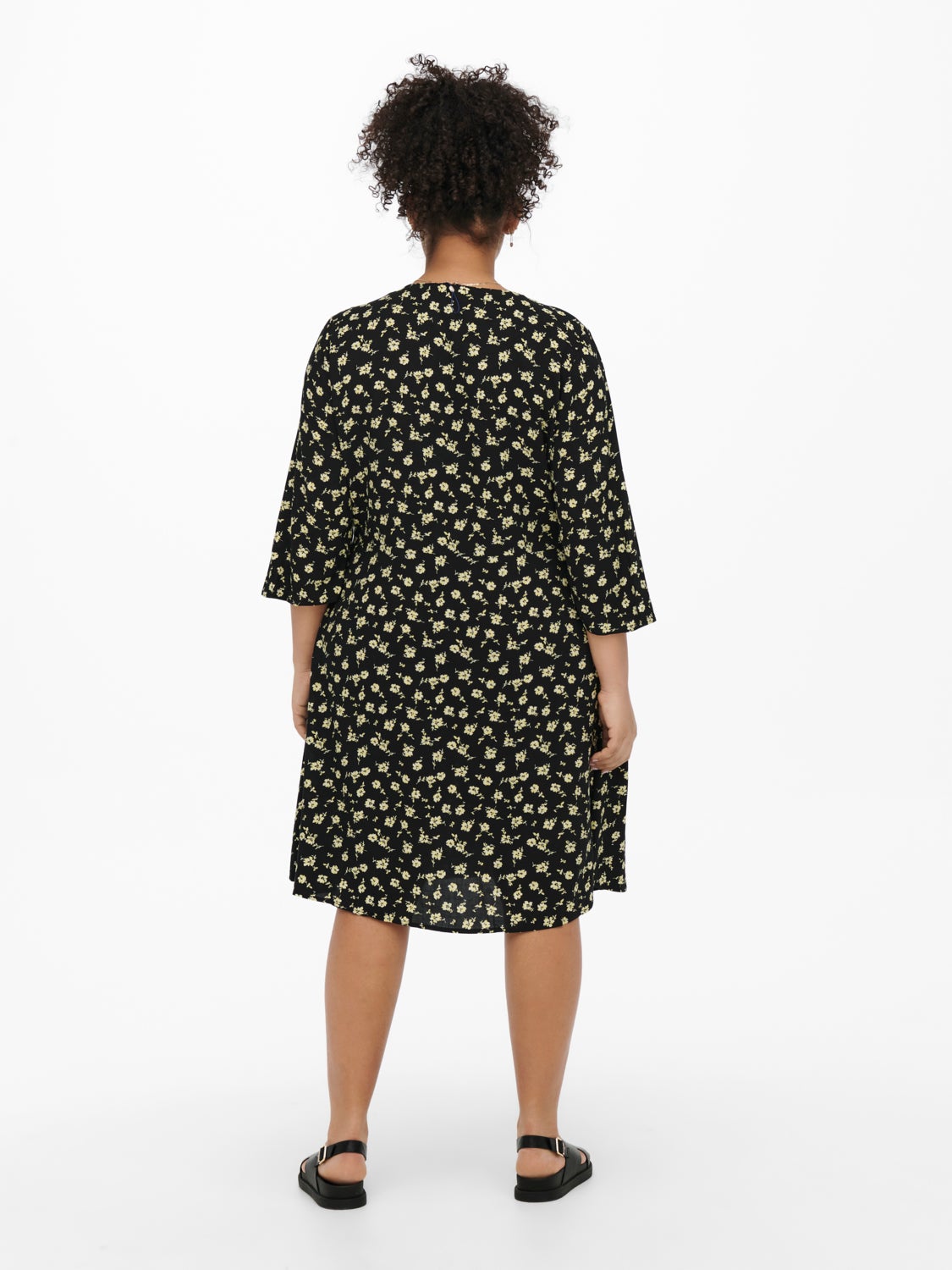 Curvy viscose Shirt dress
