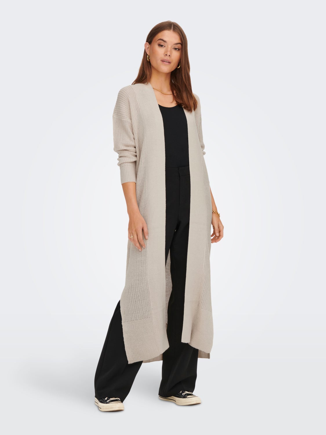 Long Knitted Cardigan