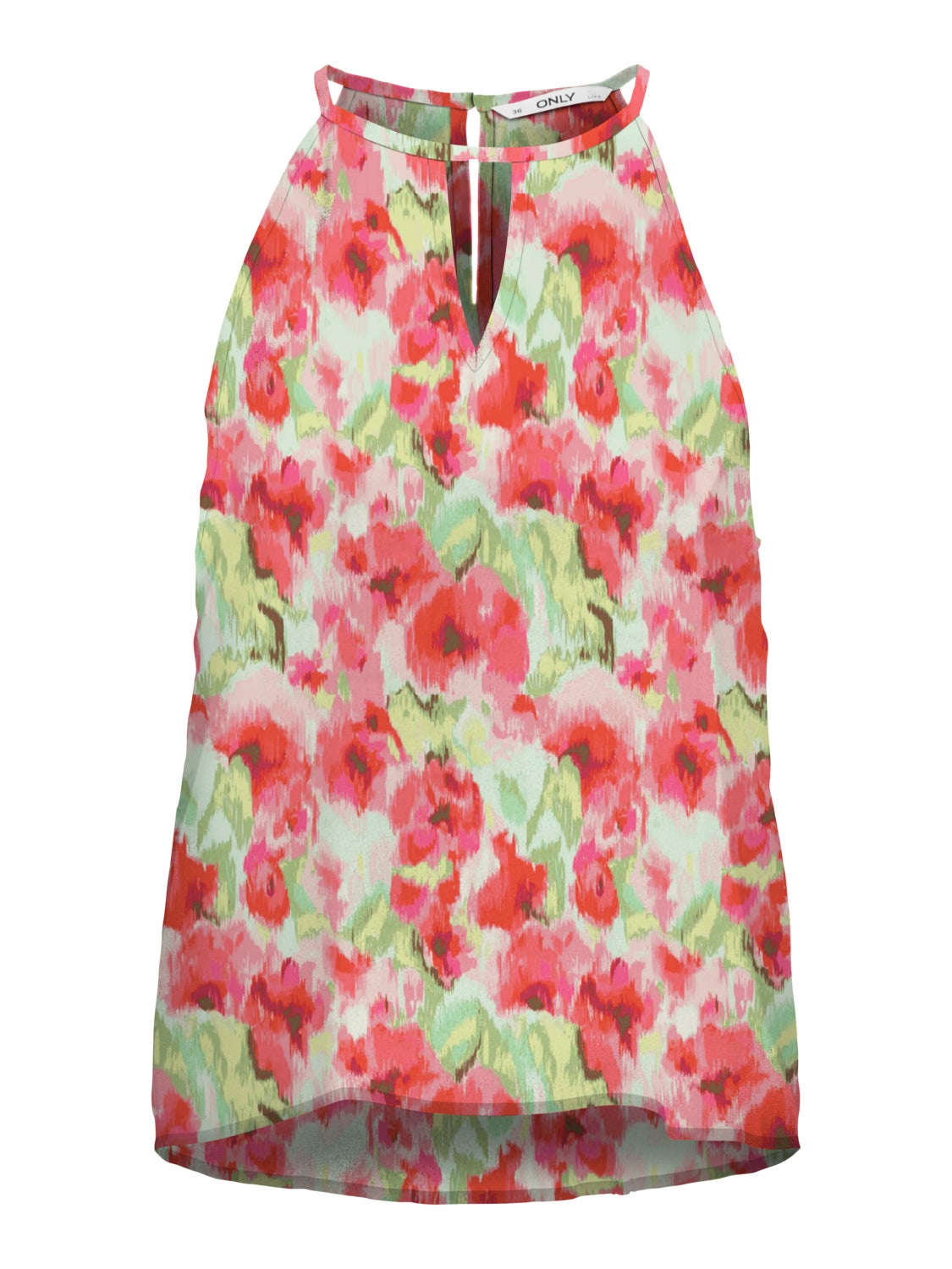 Halterneck keyhole Top