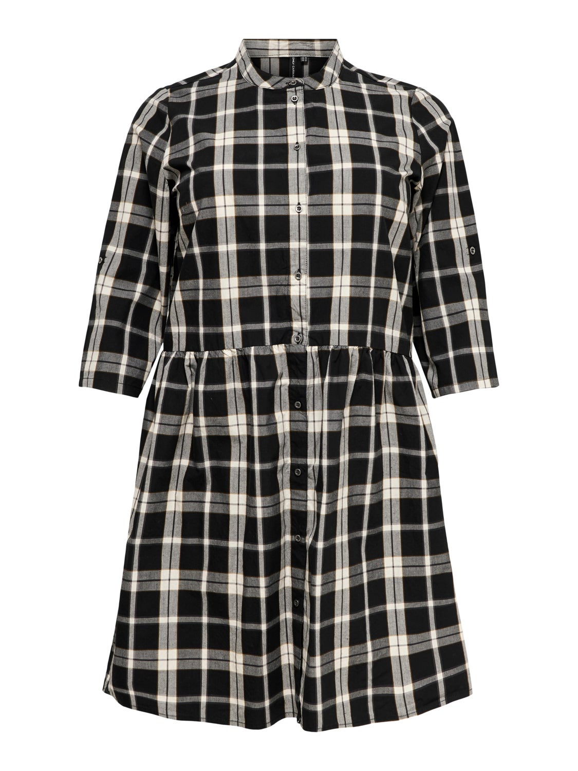 Curvy 3/4 sleeved Dress