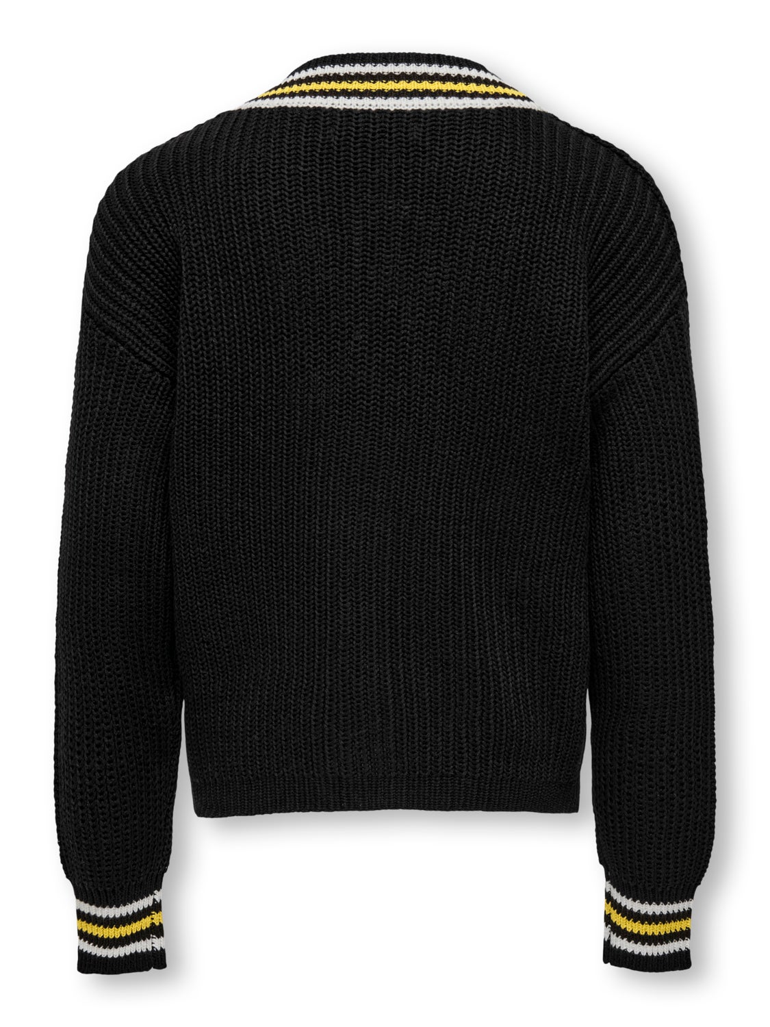 V-neck cardigan with buttons