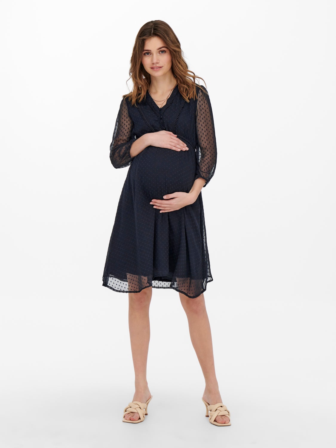 Mama 3/4 sleeved Dress