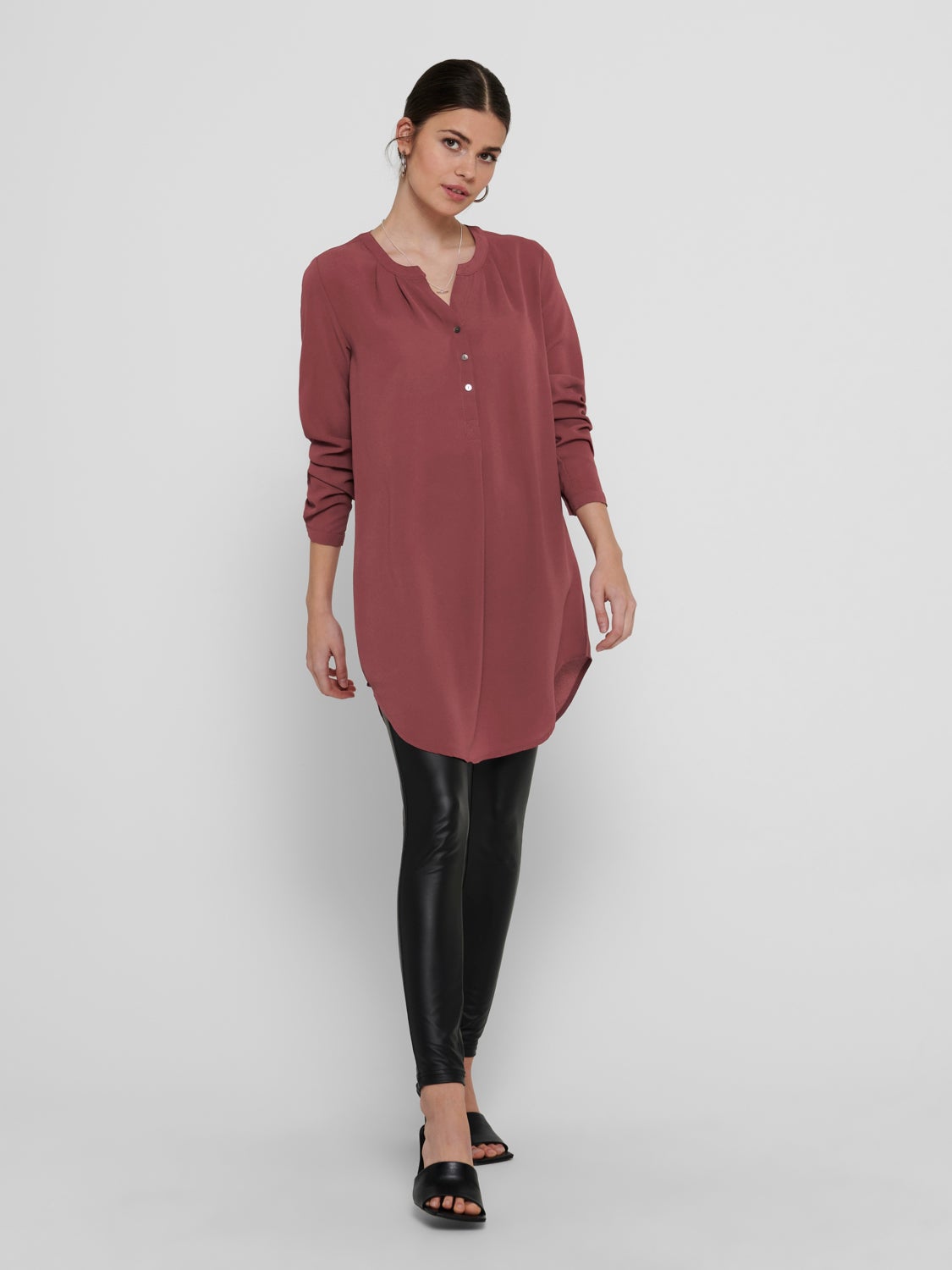 Solid Long sleeved shirt