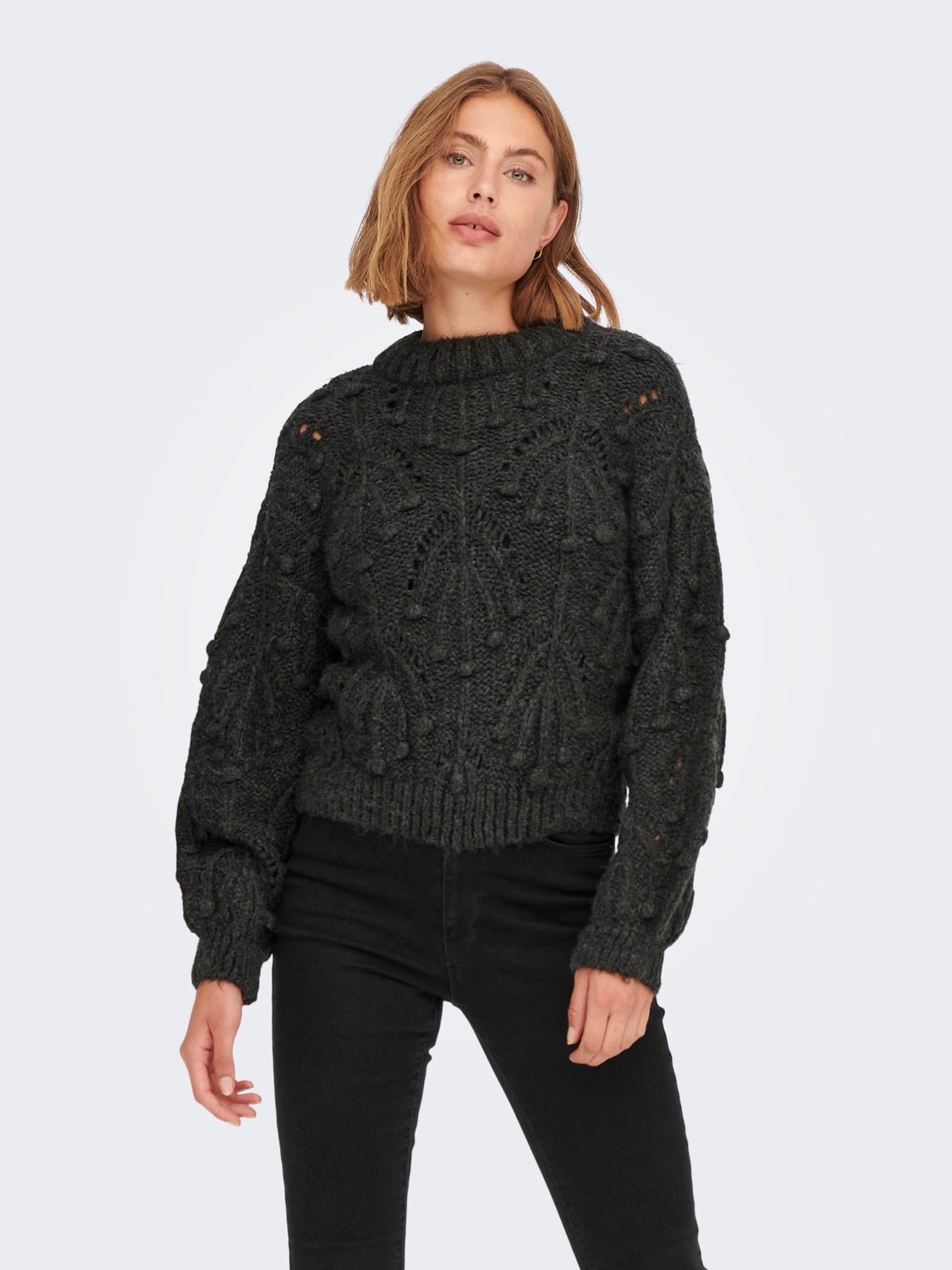 STRUCTURED Knitted Pullover