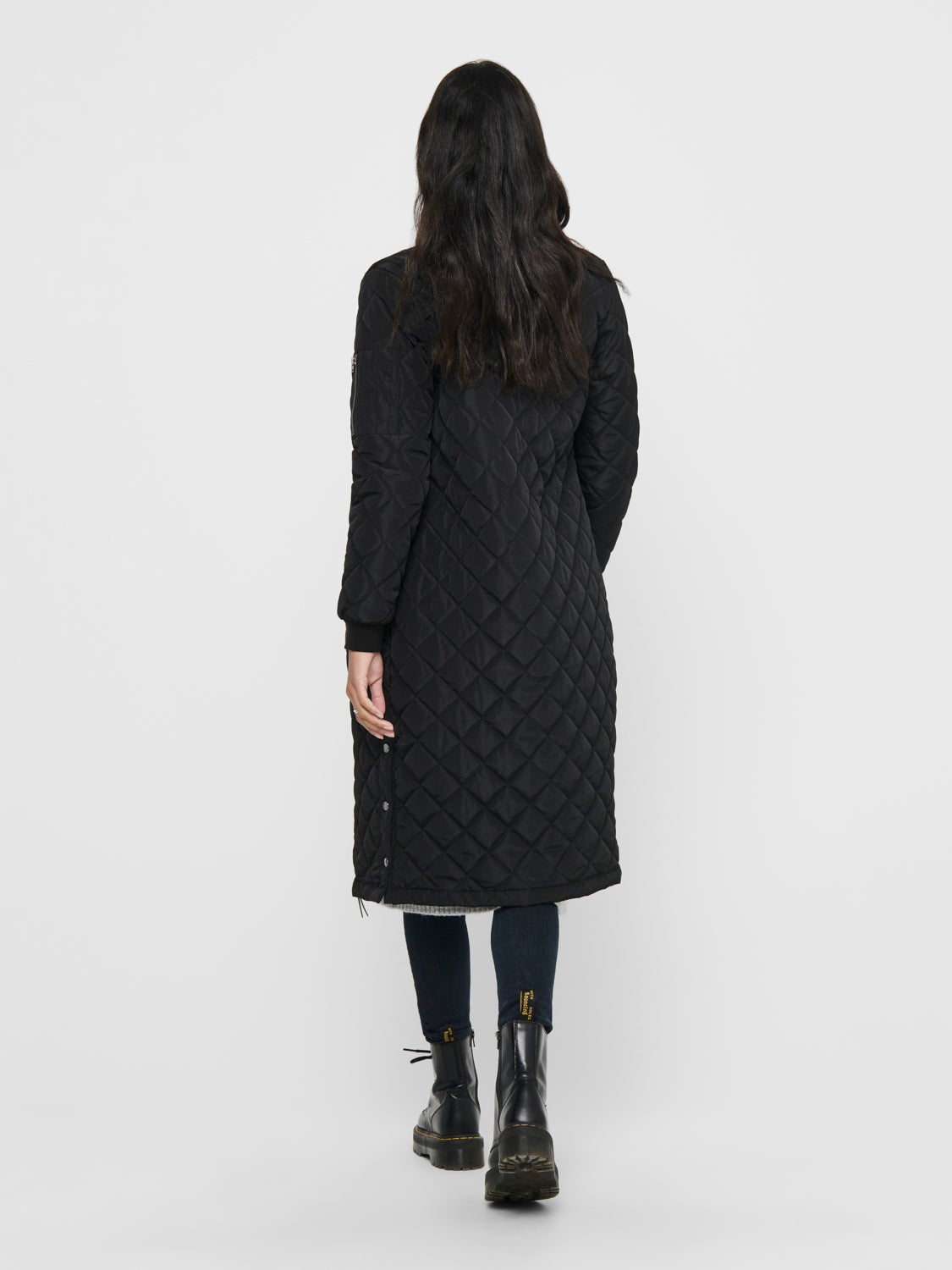 Long quilted Coat