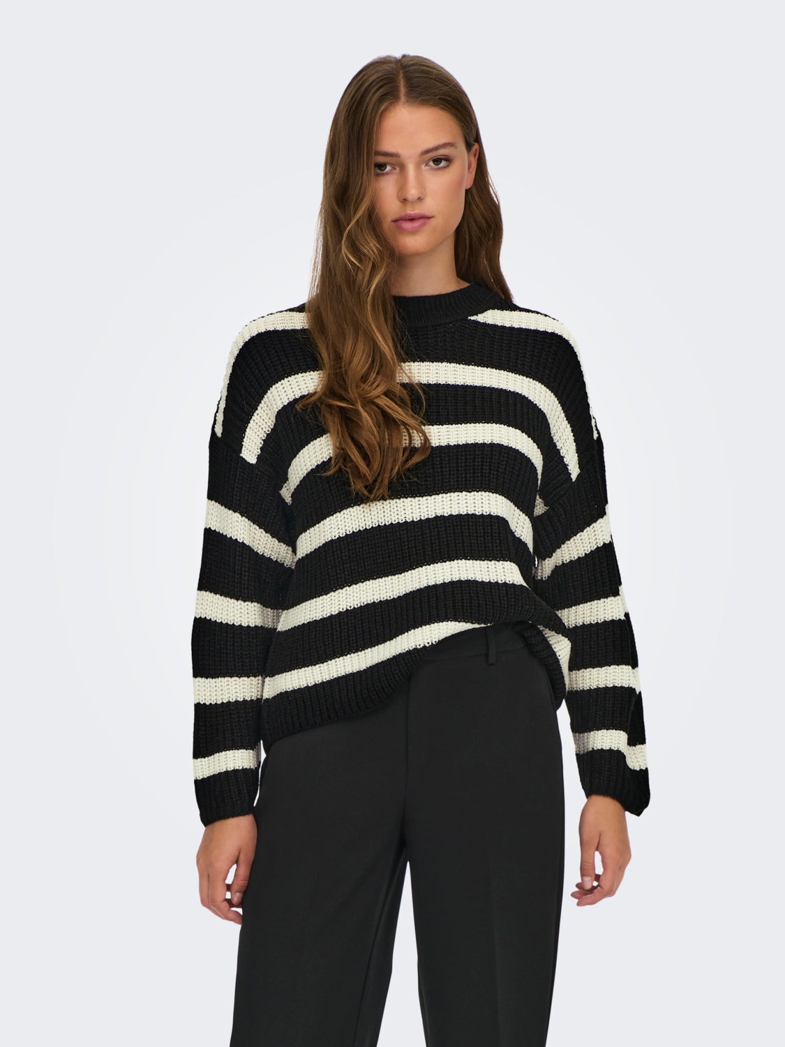 Striped Knitted Pullover