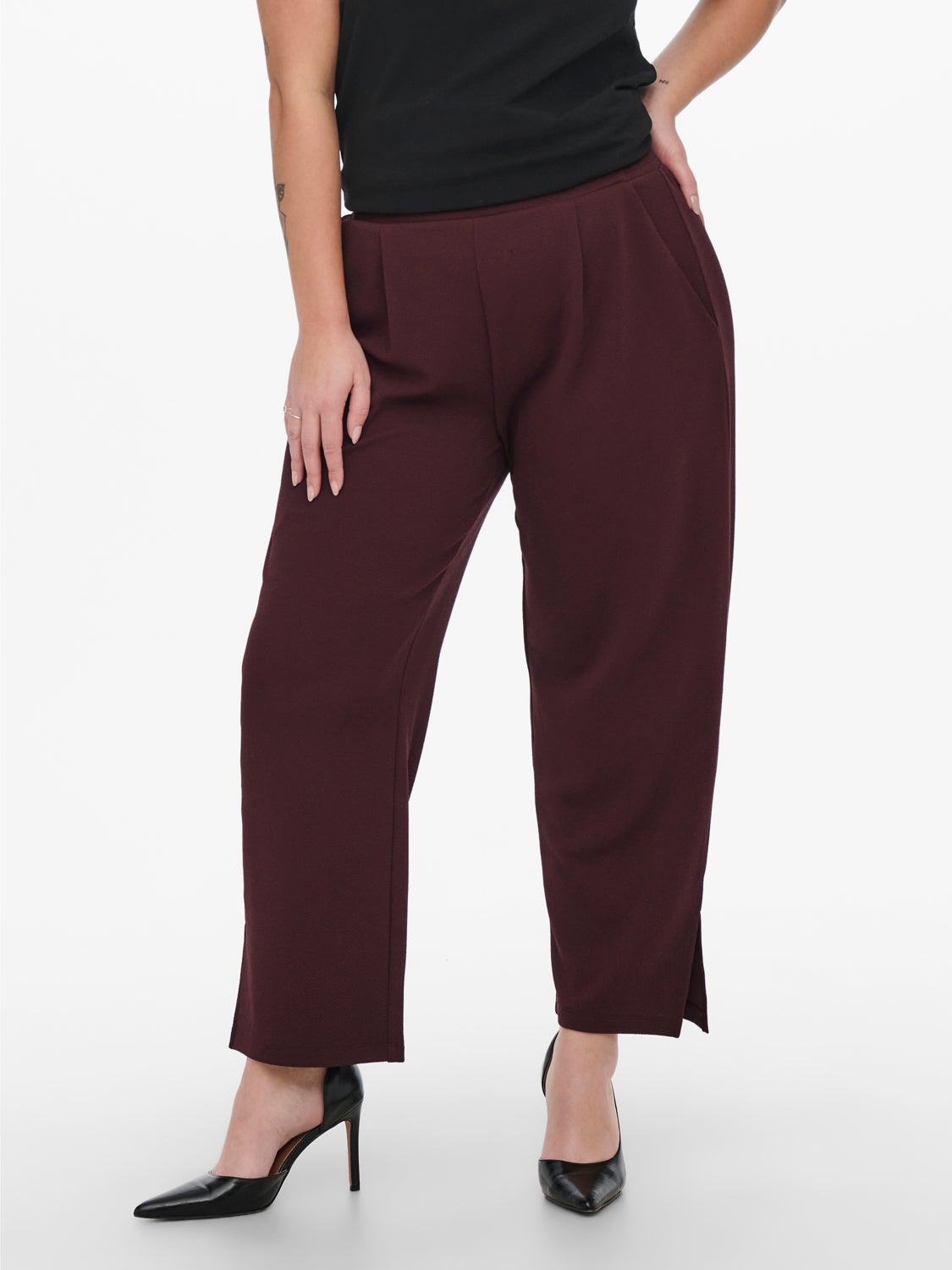 Curvy ankle Trousers