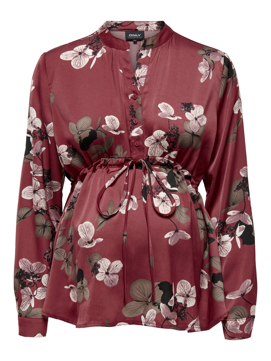 Mama 7/8 sleeved V-neck Top