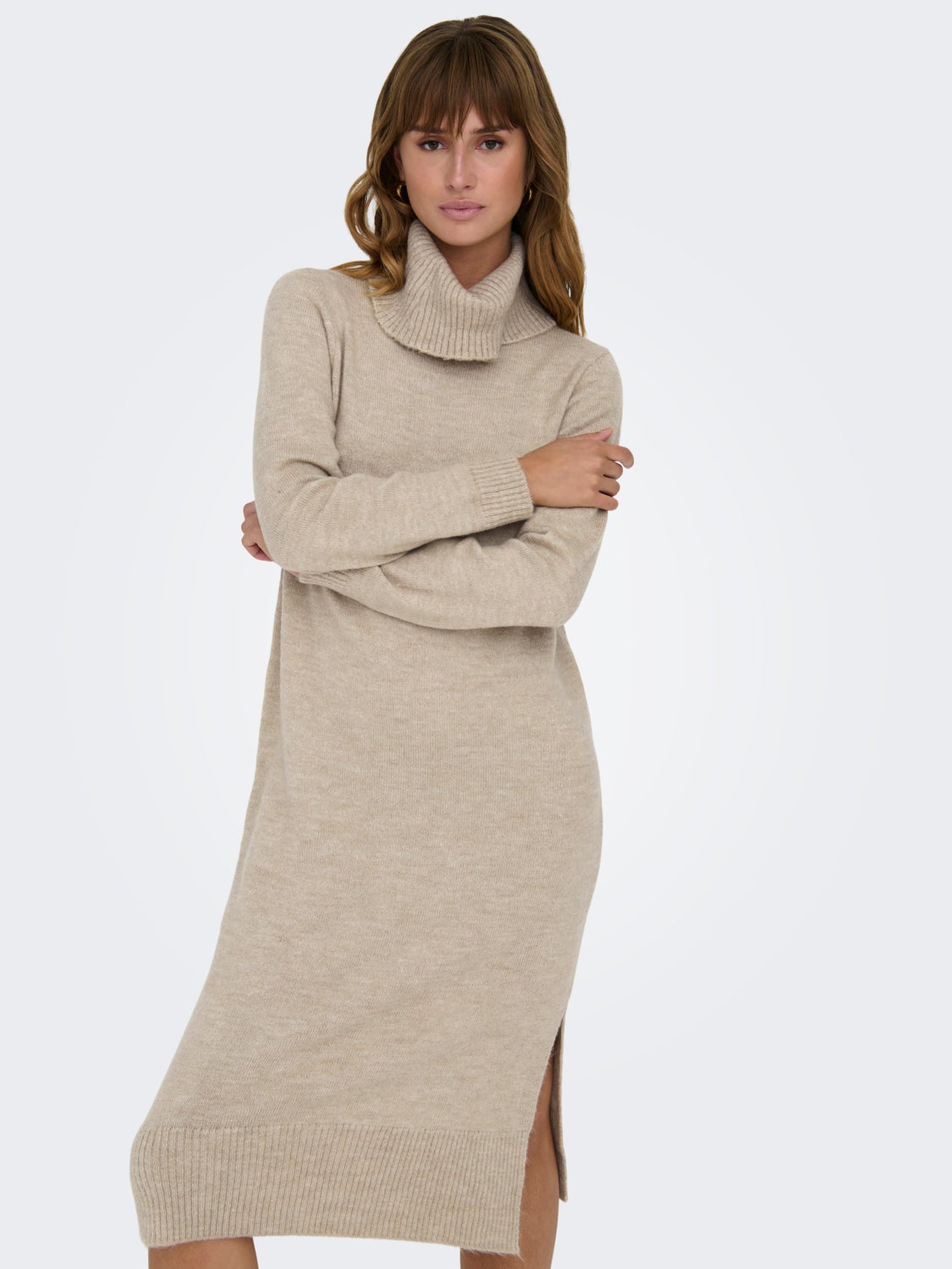 Roll neck Knitted Dress