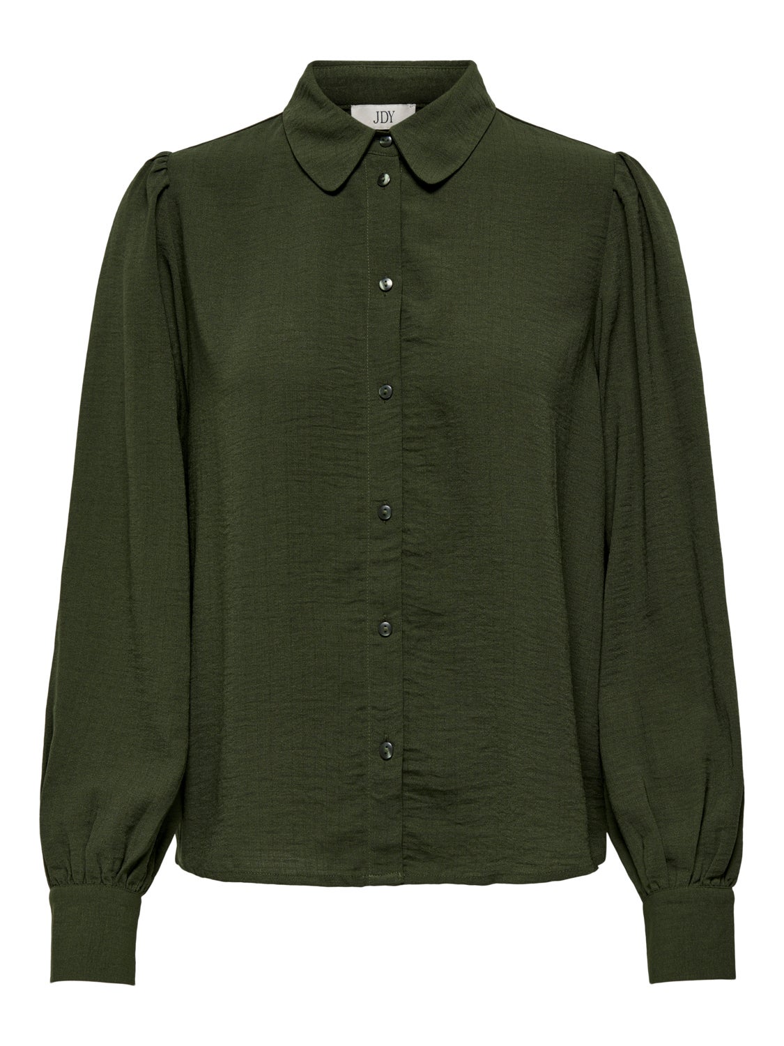 Shirt with volume sleeves