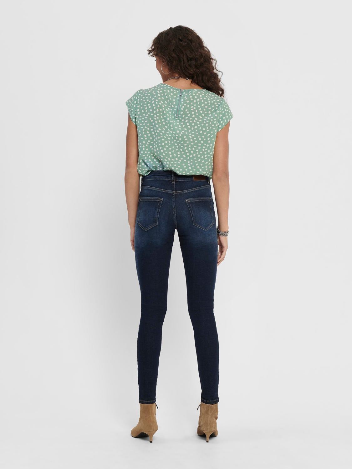 Printed Short Sleeved Top