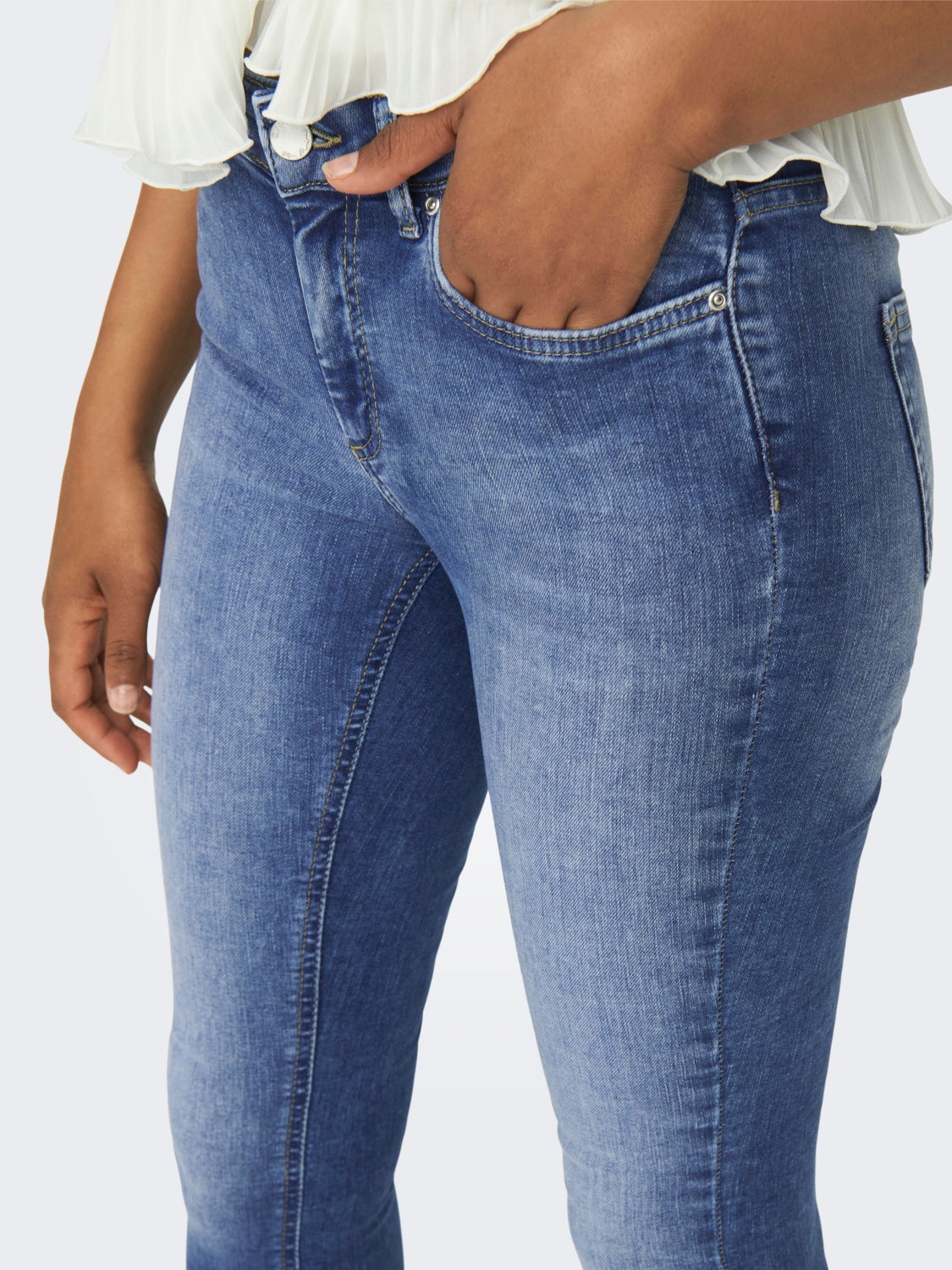 ONLBlush life mid Skinny fit jeans
