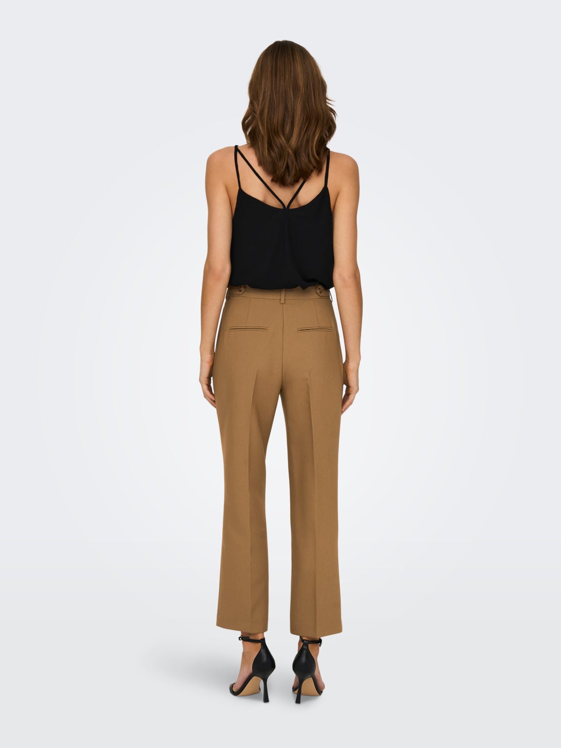 High Waisted Cigarette Pants