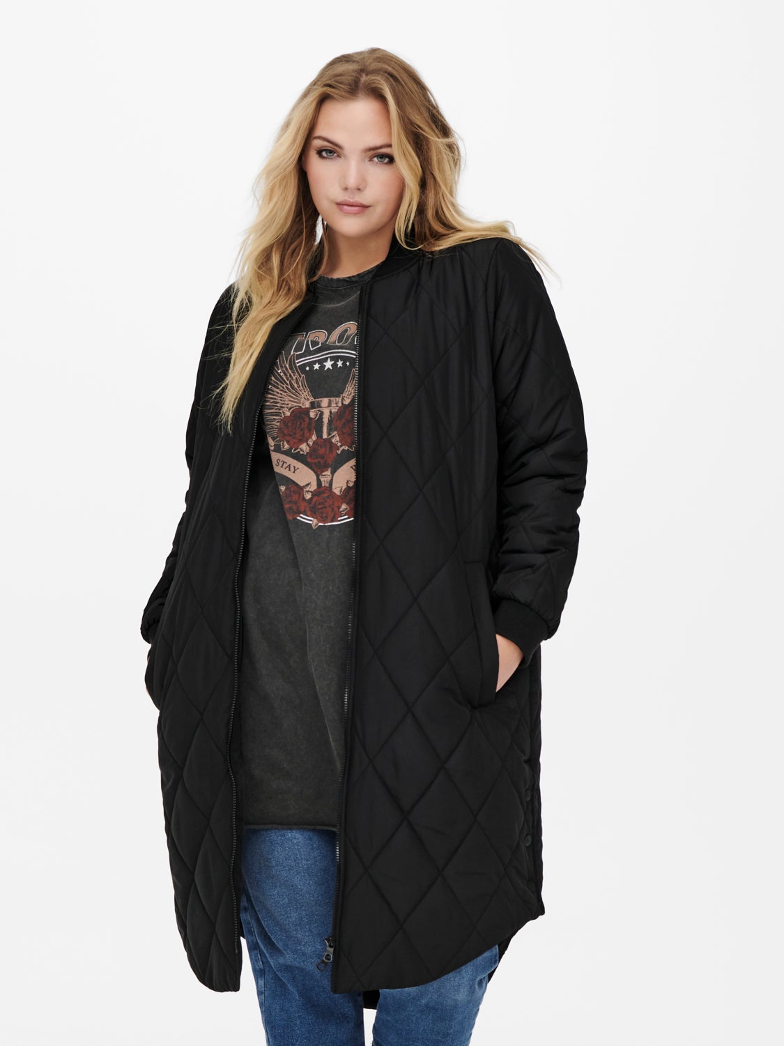 Curvy quilted Jacket