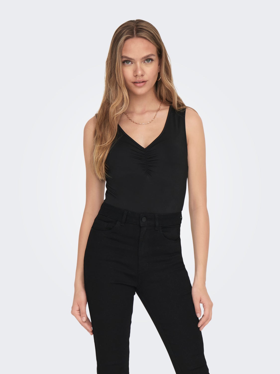 V-Hals Bodystocking
