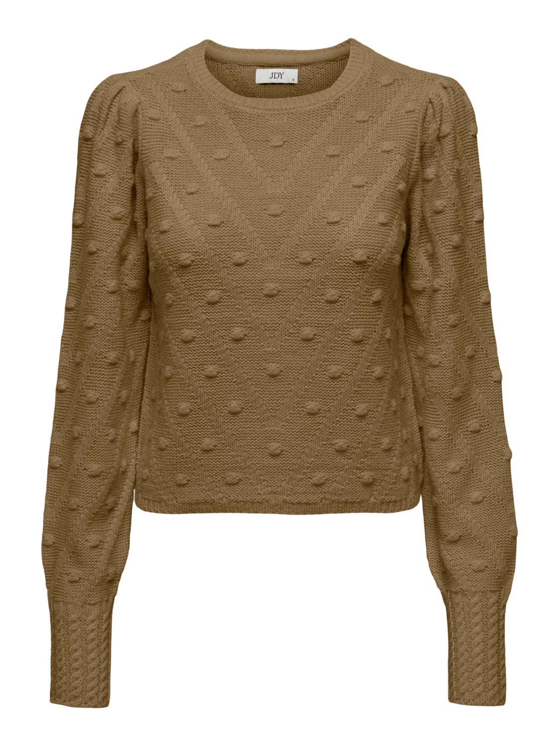 Textured knitted pullover