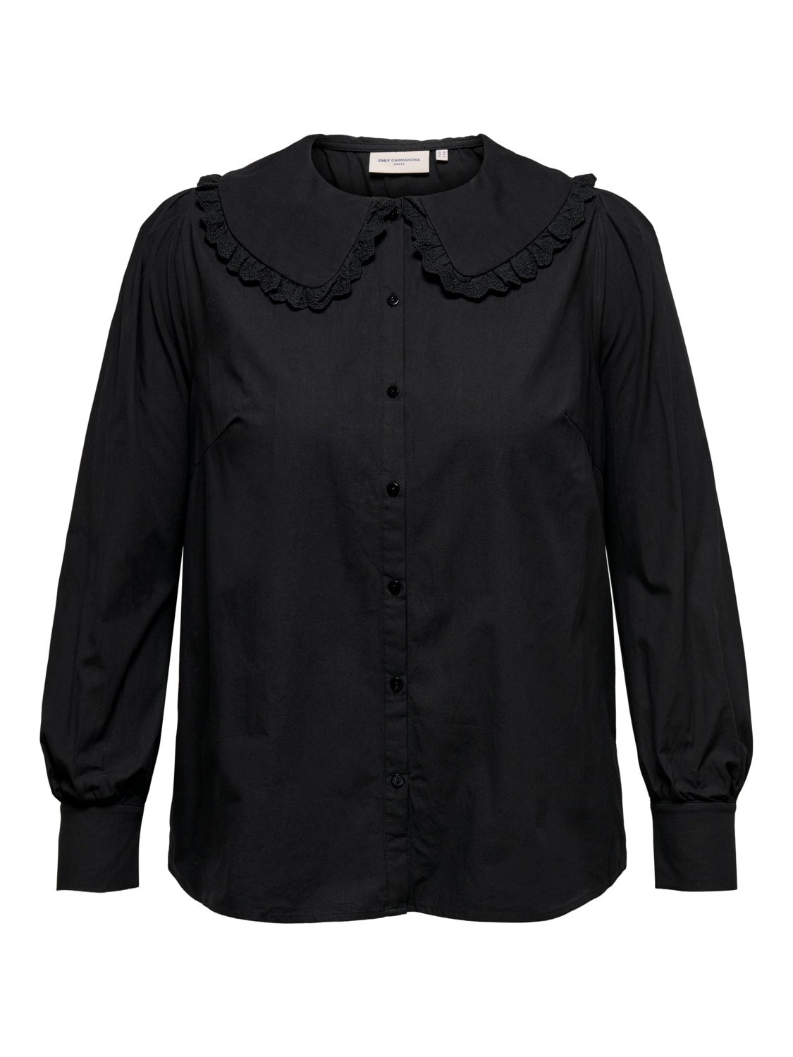 Curvy collar detail Shirt