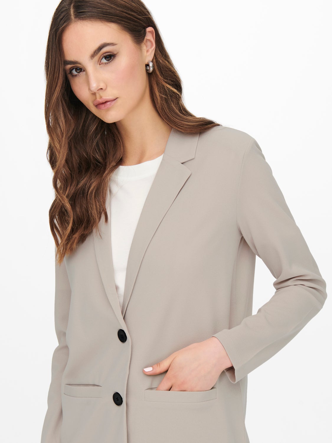 Blazer with buttons
