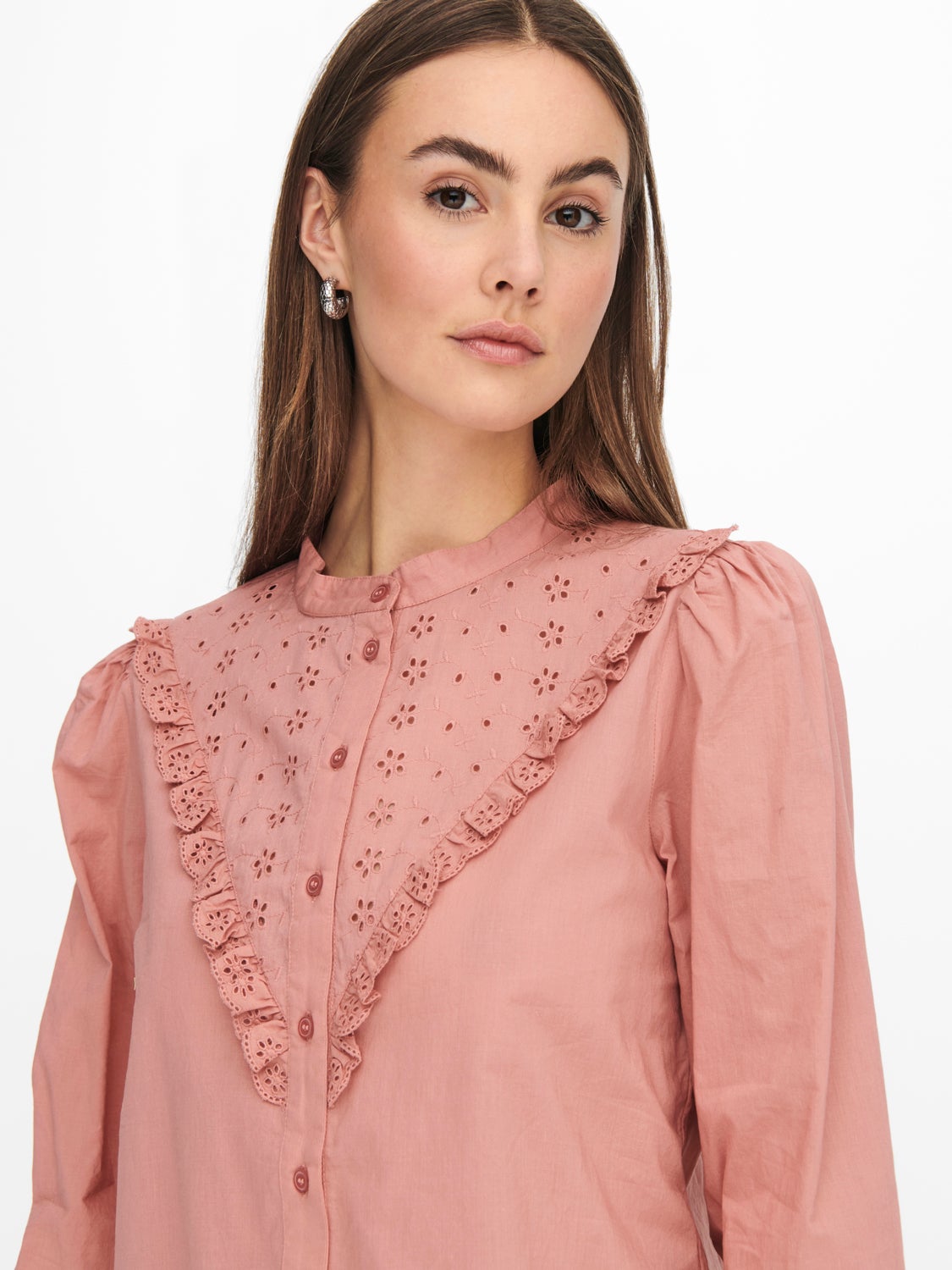 Embroidery detailed Shirt