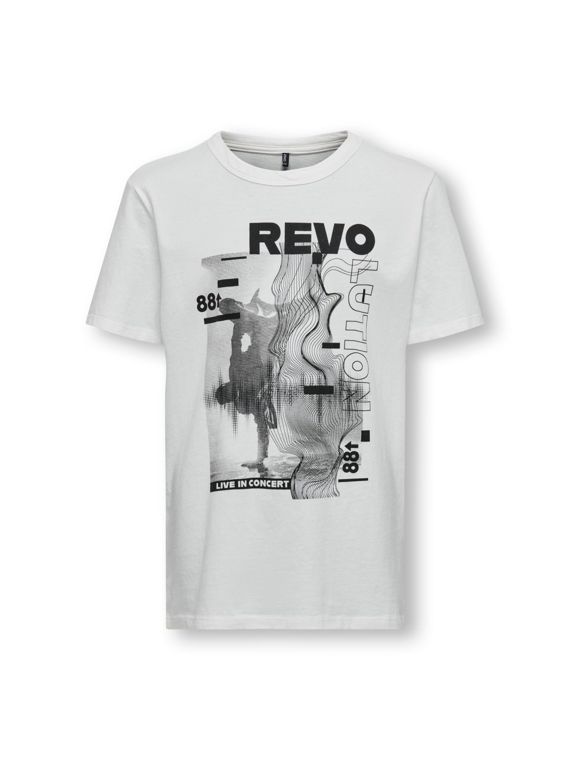 o-neck t-shirt with prio-neck t-shirt with print