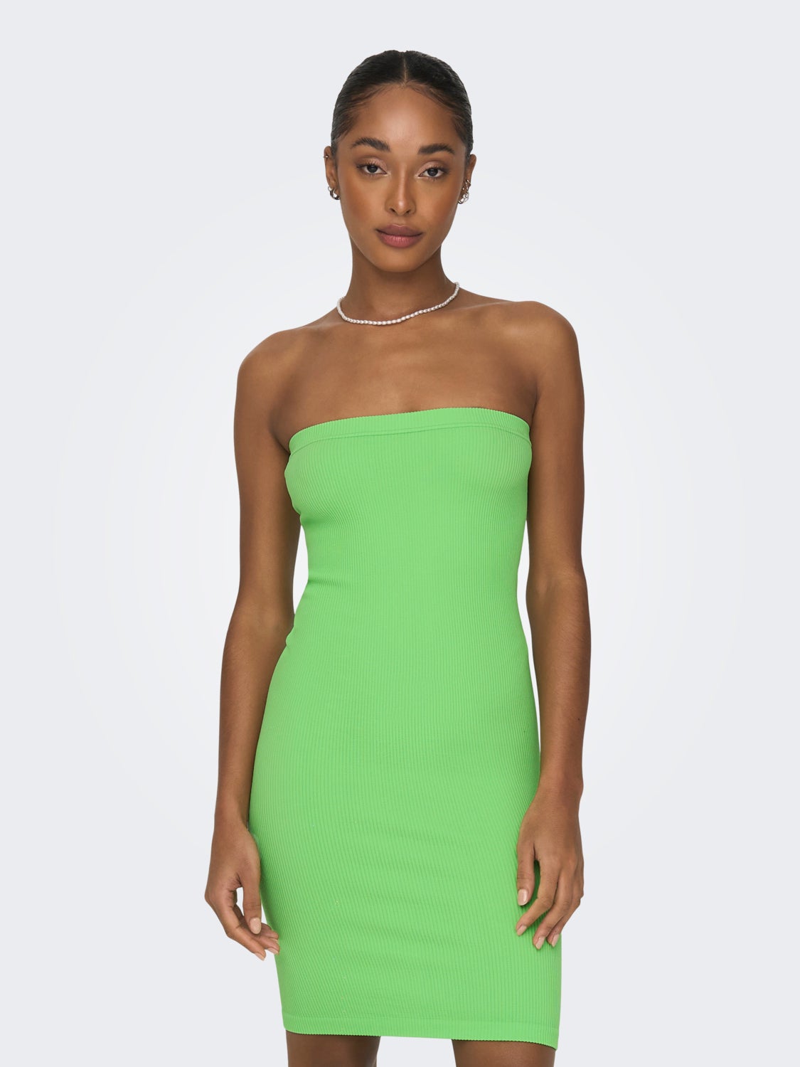 Mini strapless dress