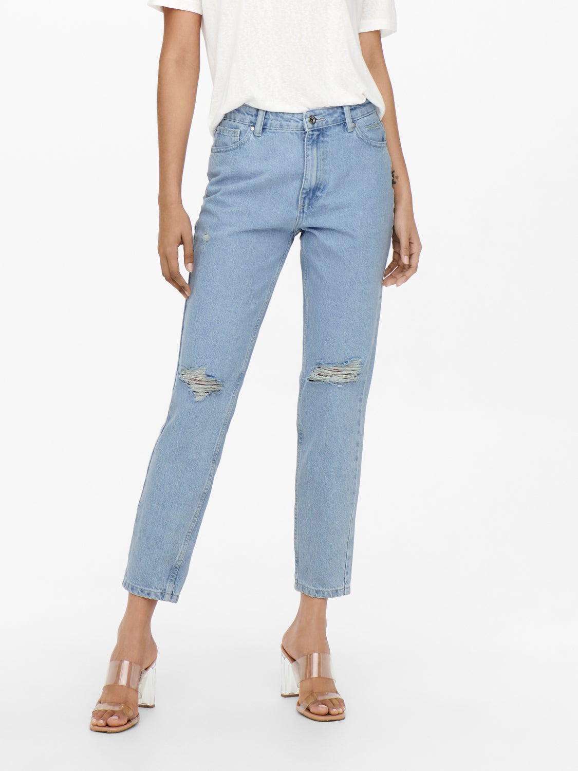 ONLJagger Life High Ankle mom jeans