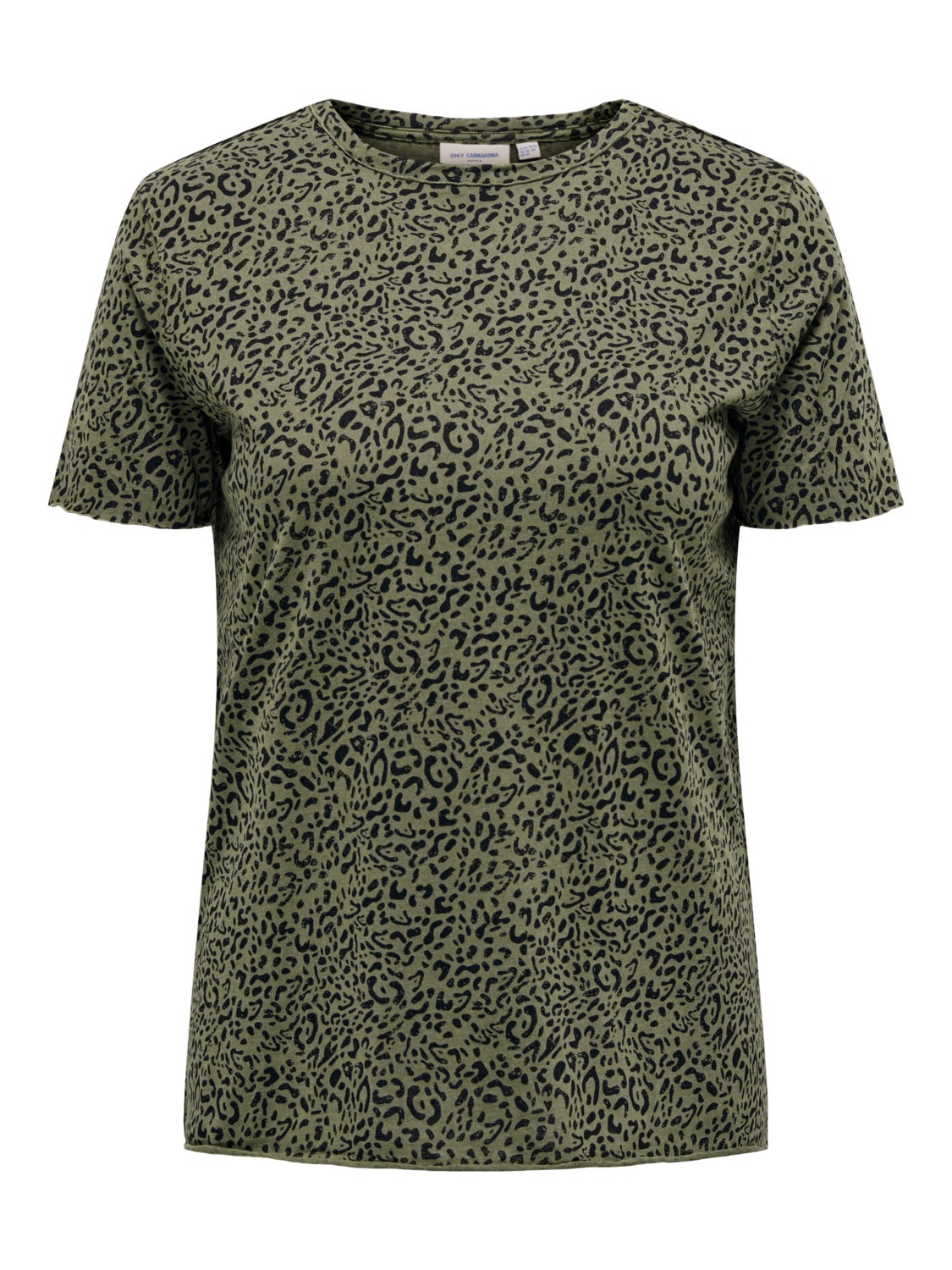 Curvy patterned T-shirt
