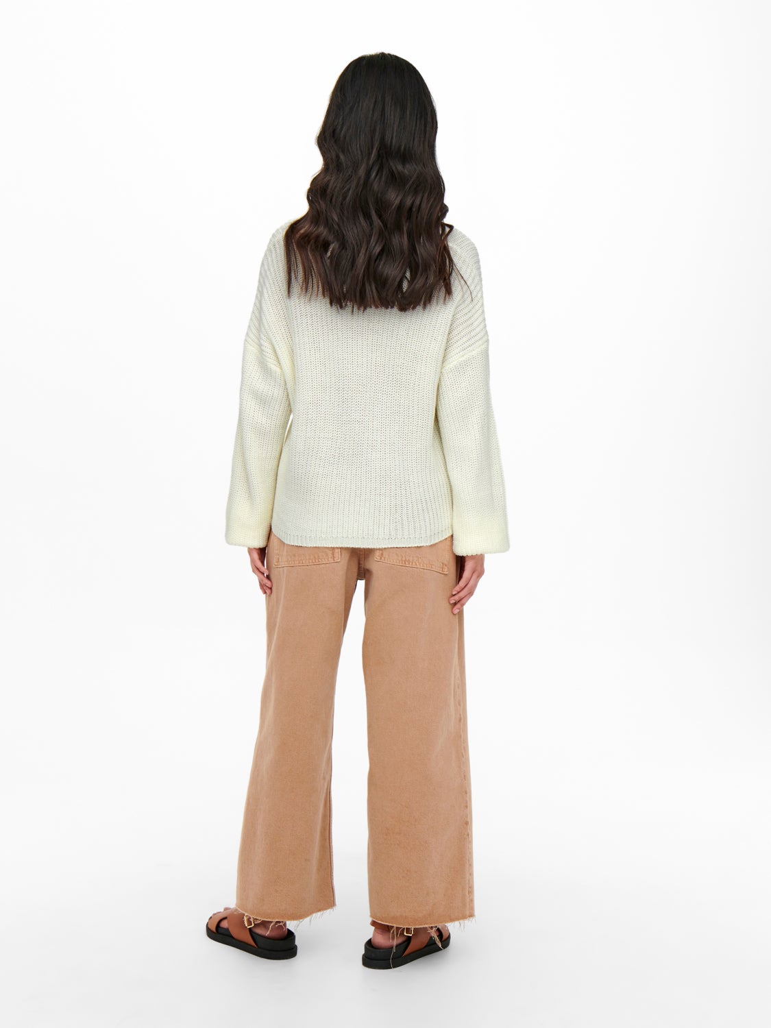 Solid colored Knitted Cardigan