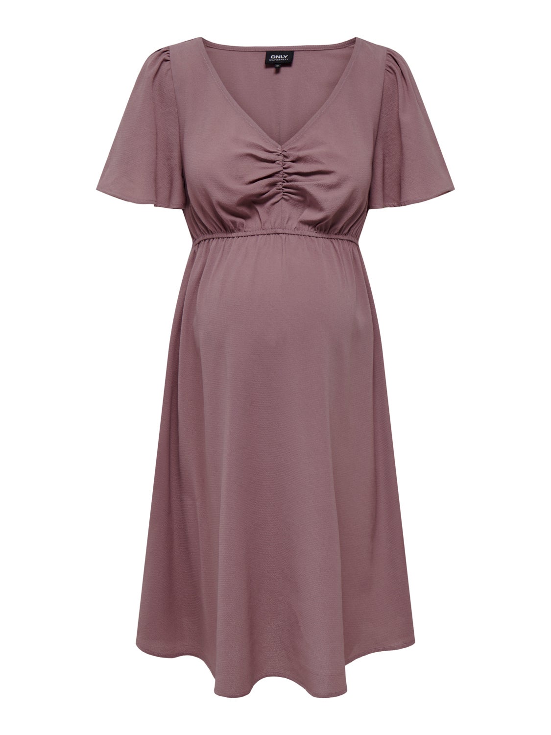 Mama dress with v-neck