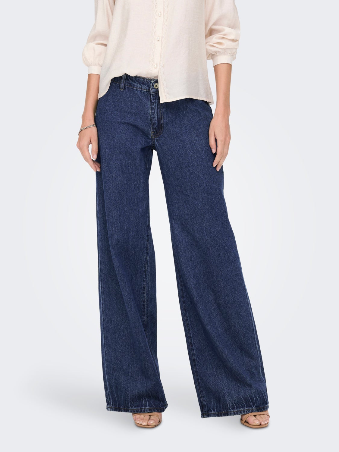 ONLKane Low waist wide leg jeans