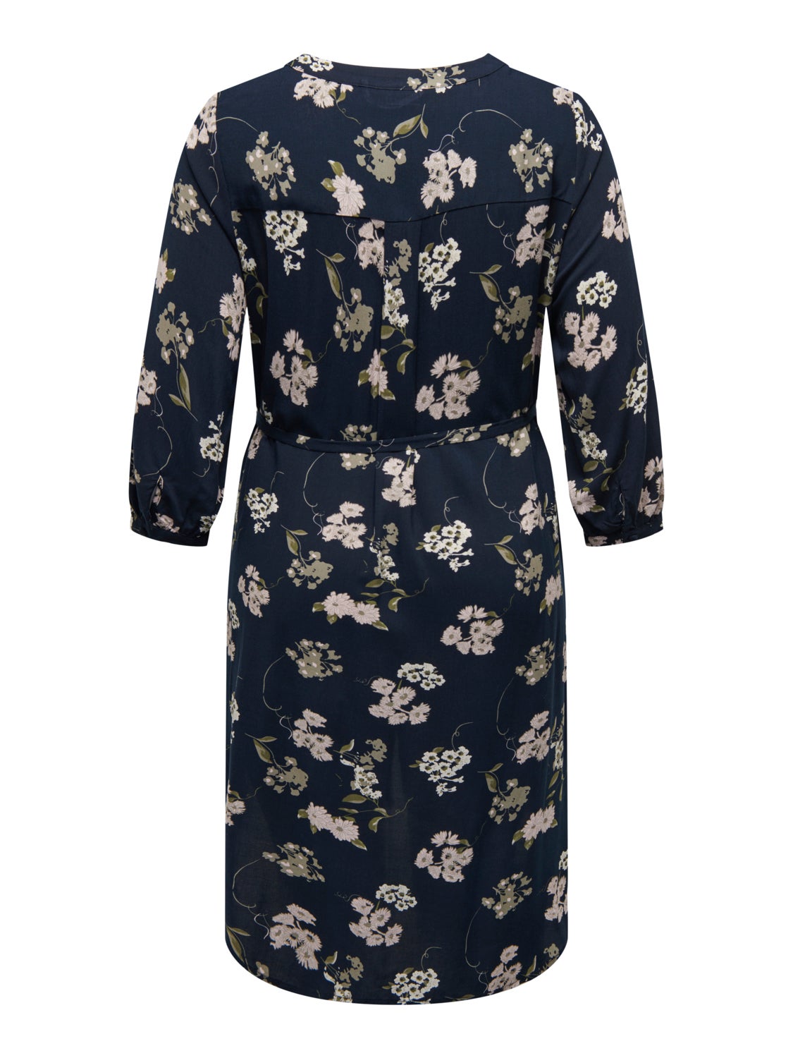 Curvy 3/4 sleeved Dress