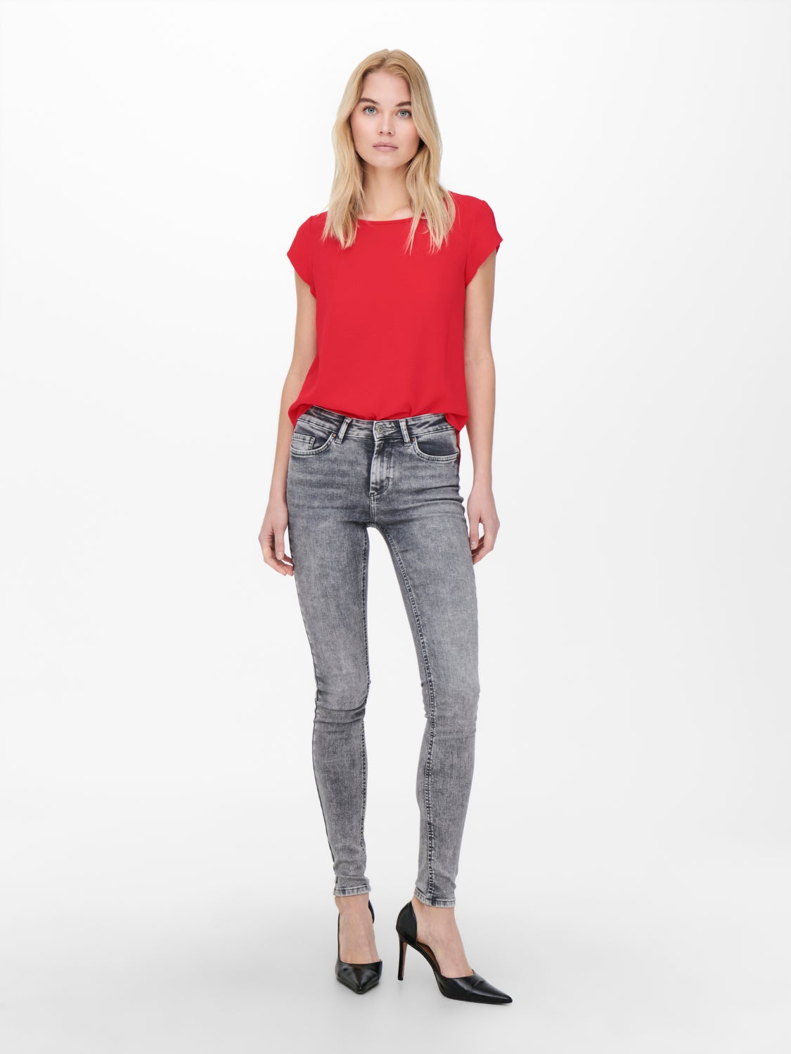 Loose Short Sleeved Top