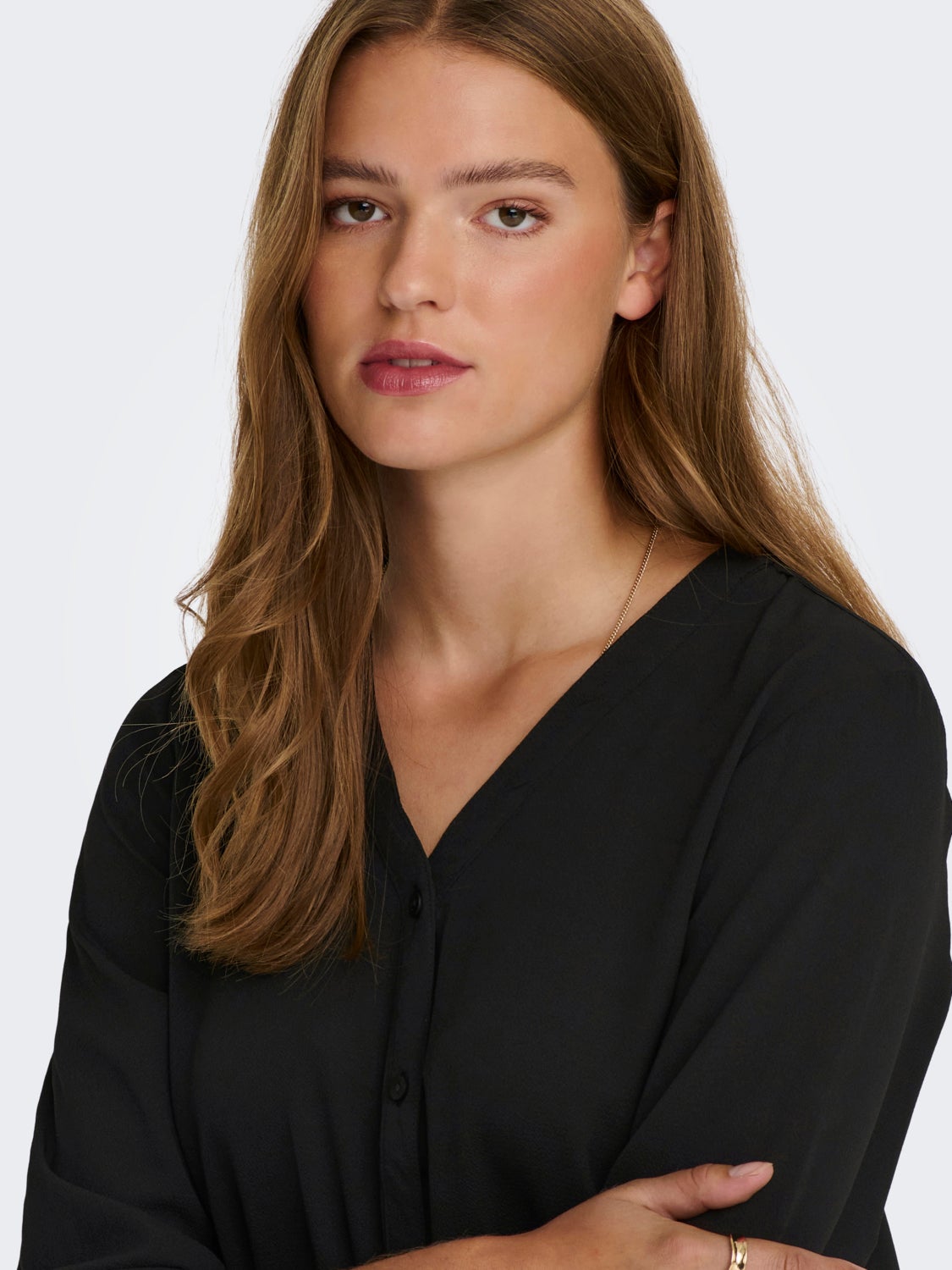 V-neck placket Shirt