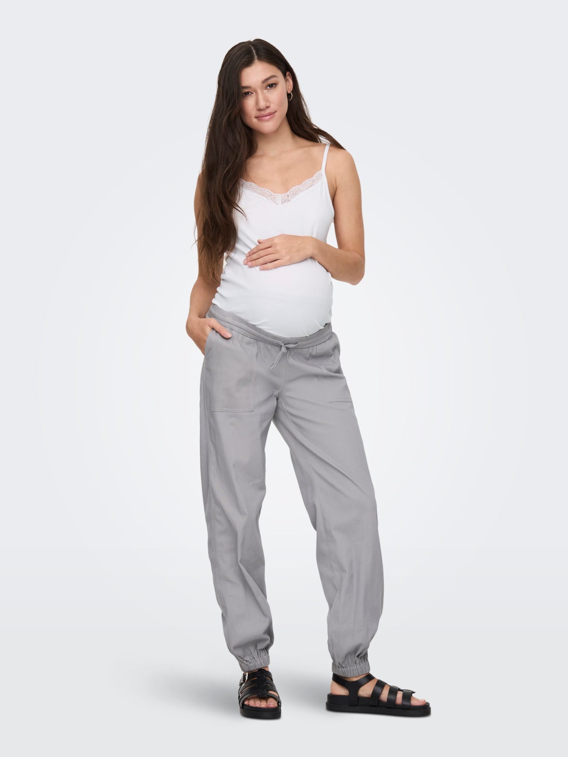 Mama long singlet top