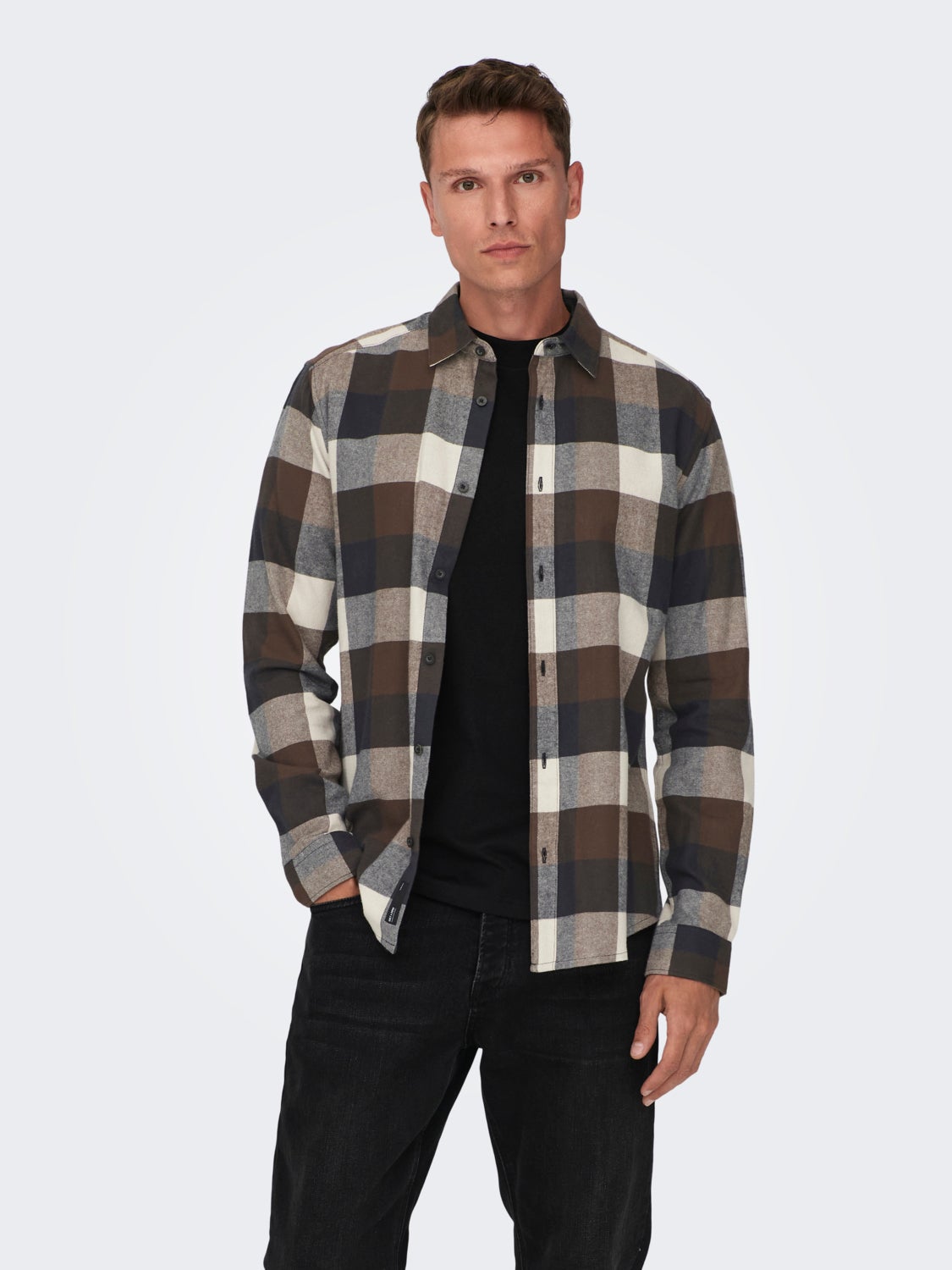 Checked shirt