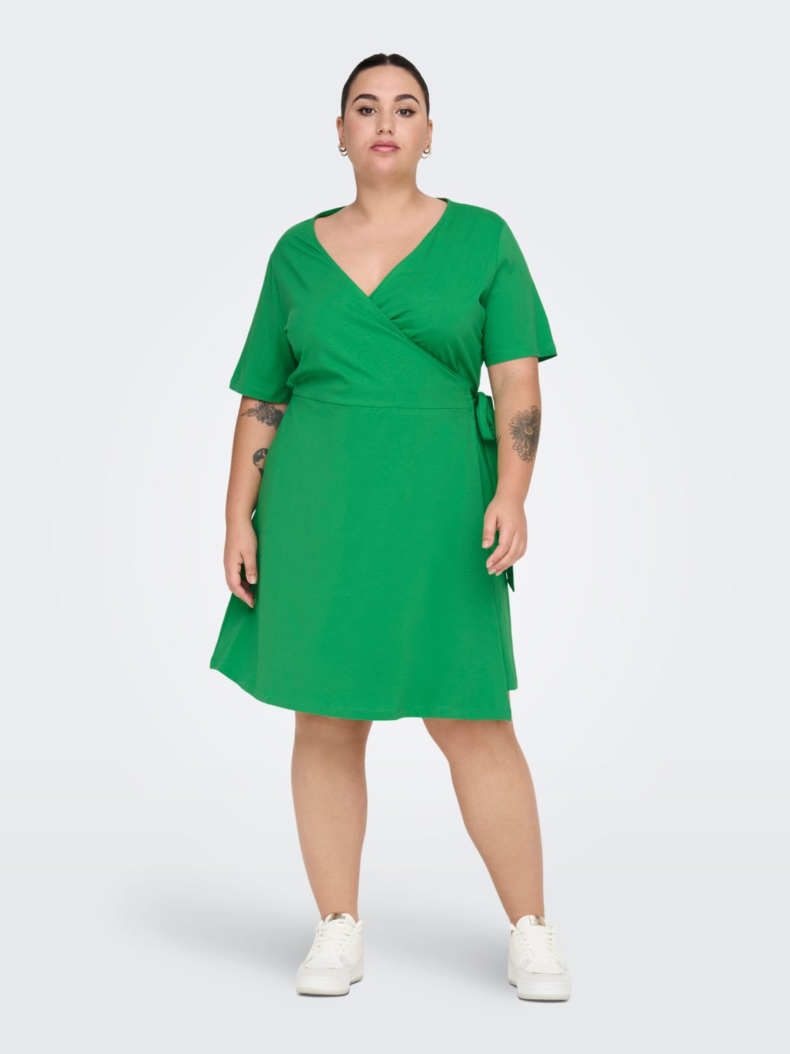 Curvy Wrap Dress