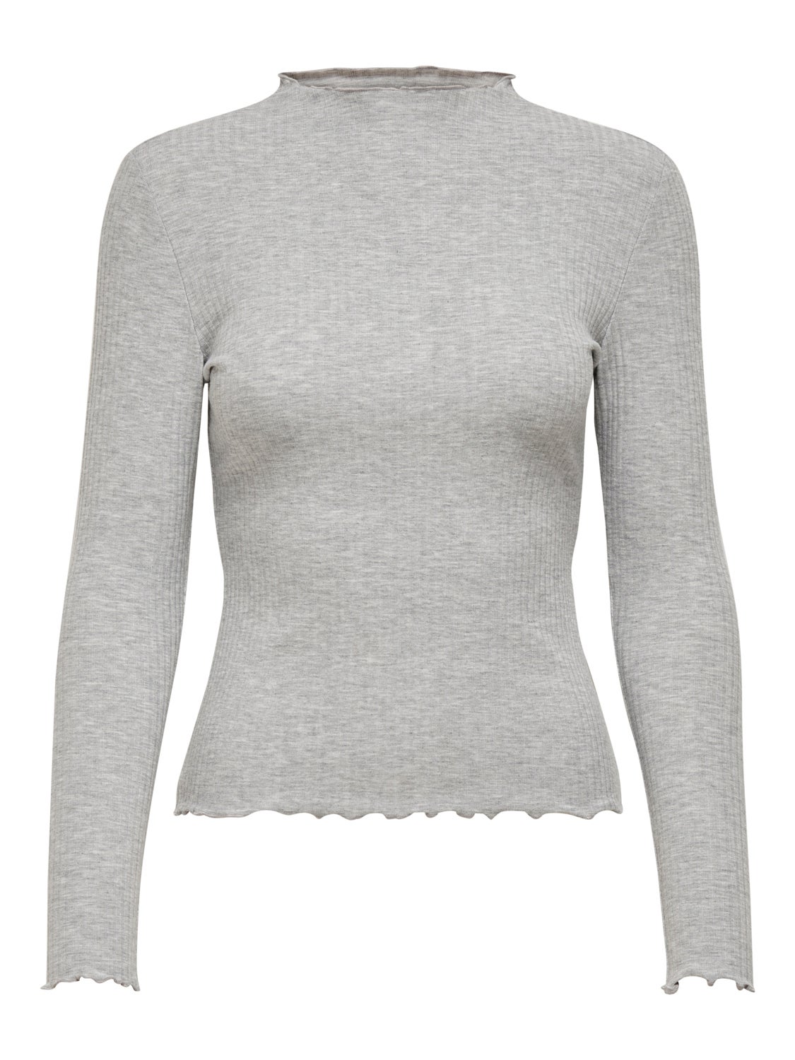 High neck Long Sleeved Top