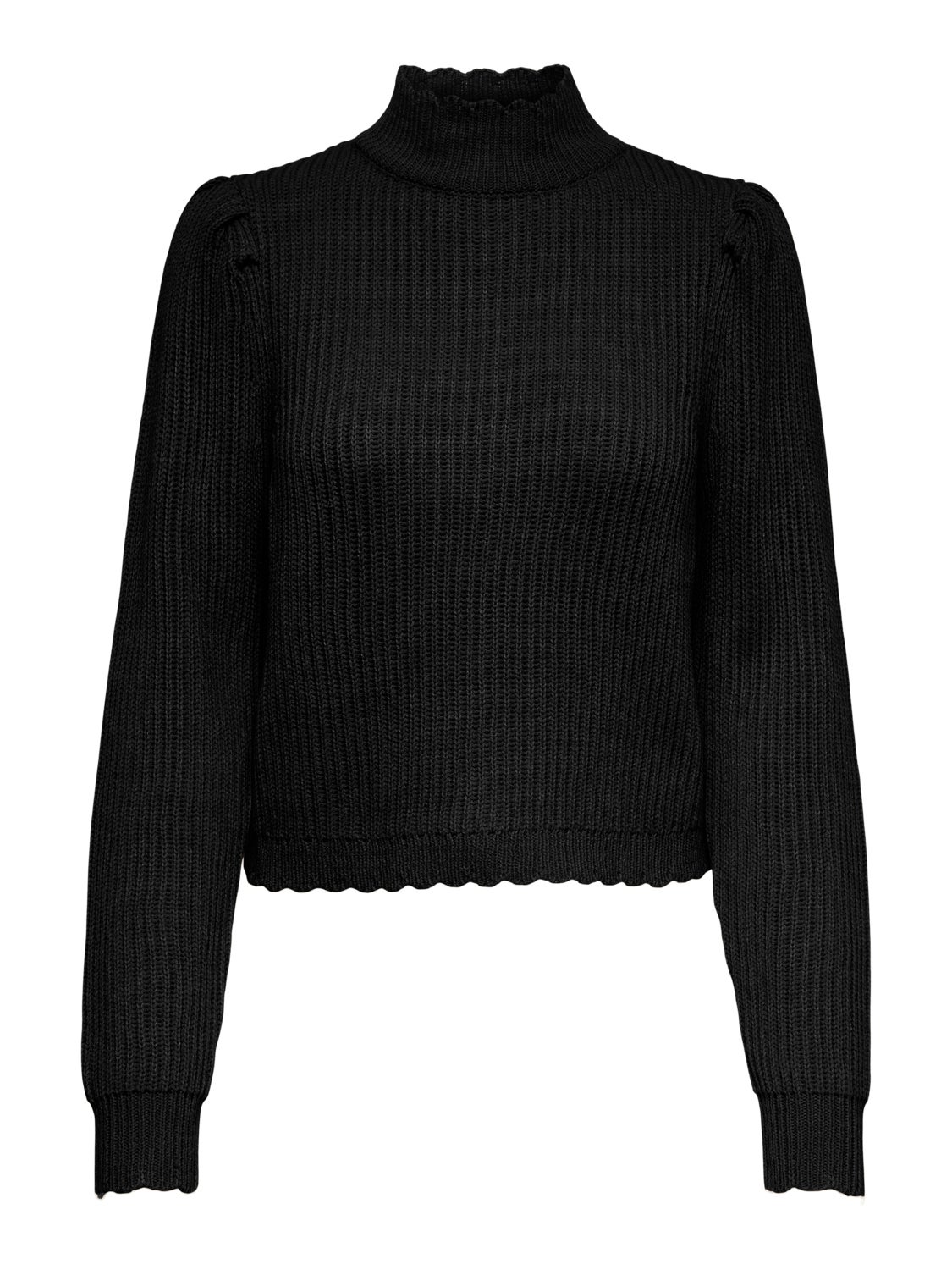 high neck Knitted Top