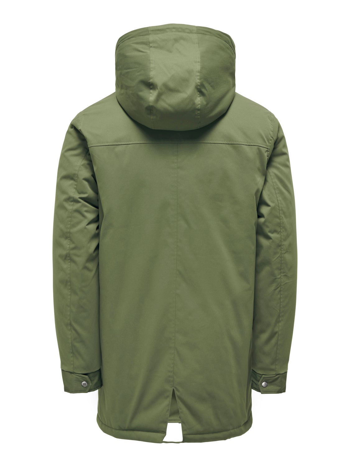 Hooded parka jacket