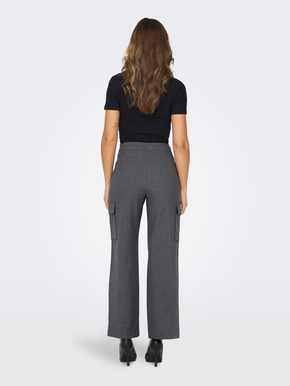 High Waisted Cargo Pants