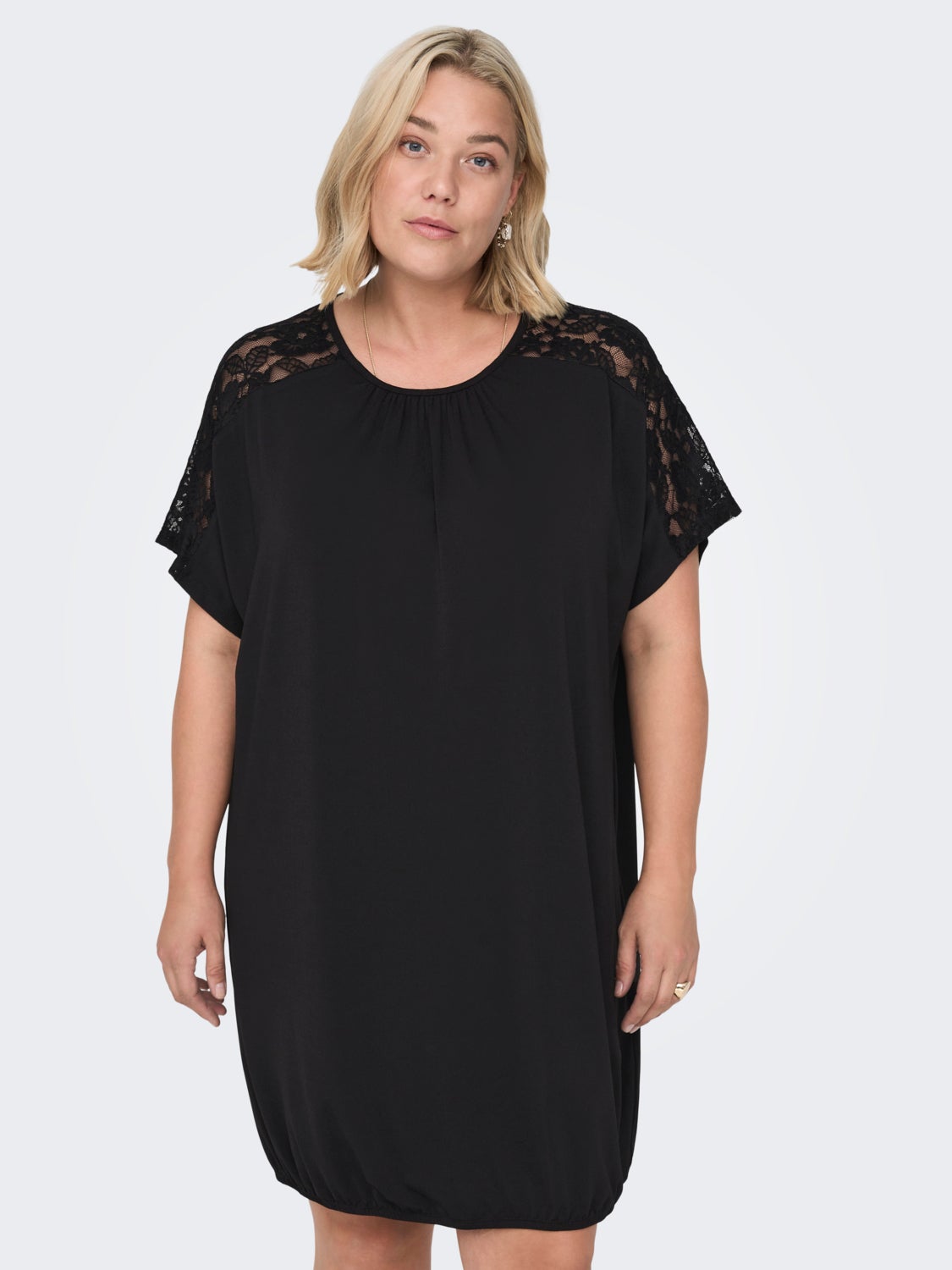 Curvy Lace Detail Dress