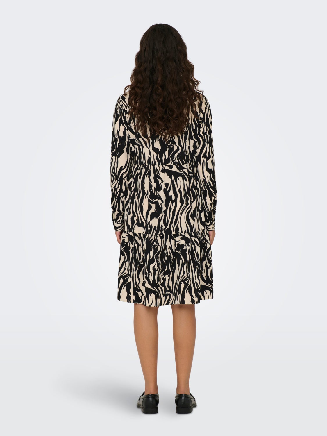 Mini dress with print