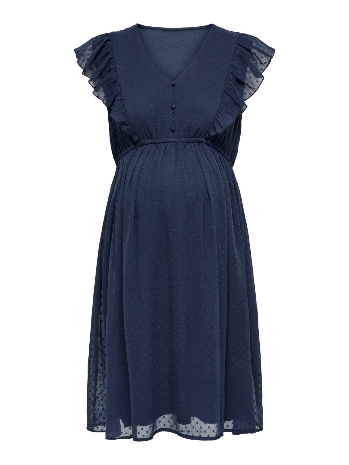 Mama frill detail dress