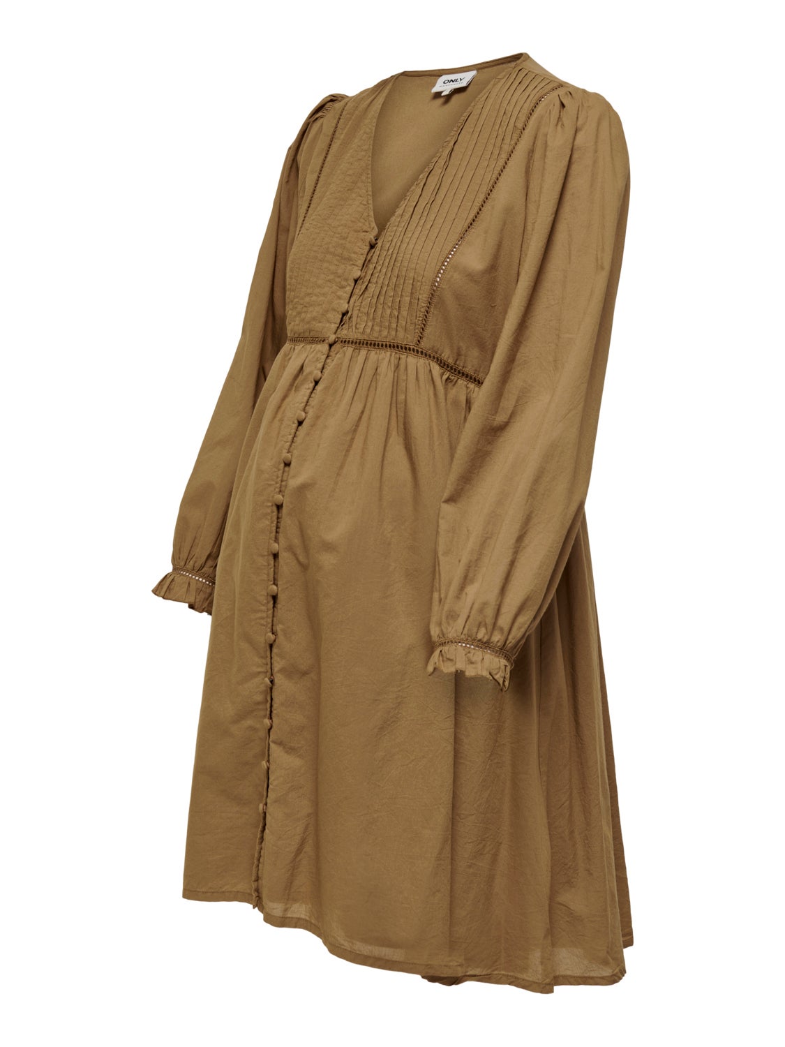 Mama 3/4 sleeved V-neck Dress