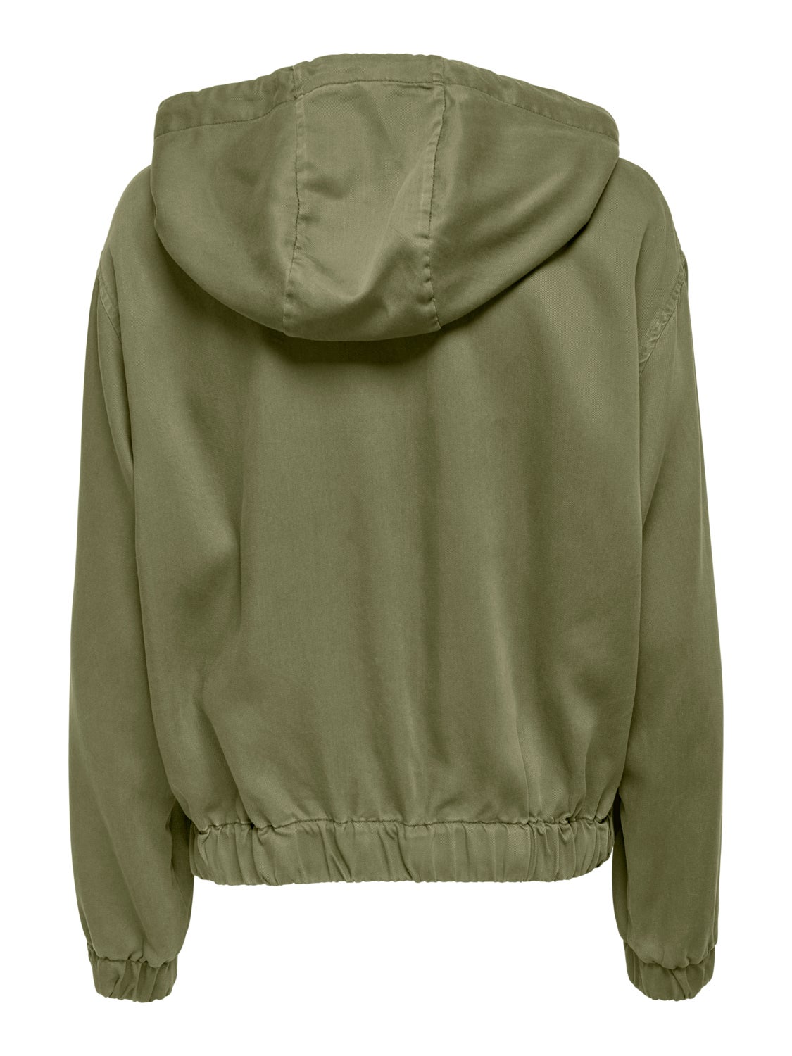 Short Jacket With Adjustable Hood