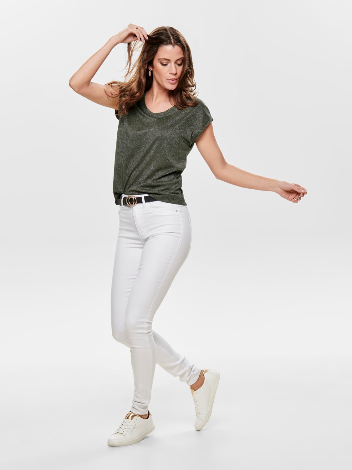 Loose Short Sleeved Top