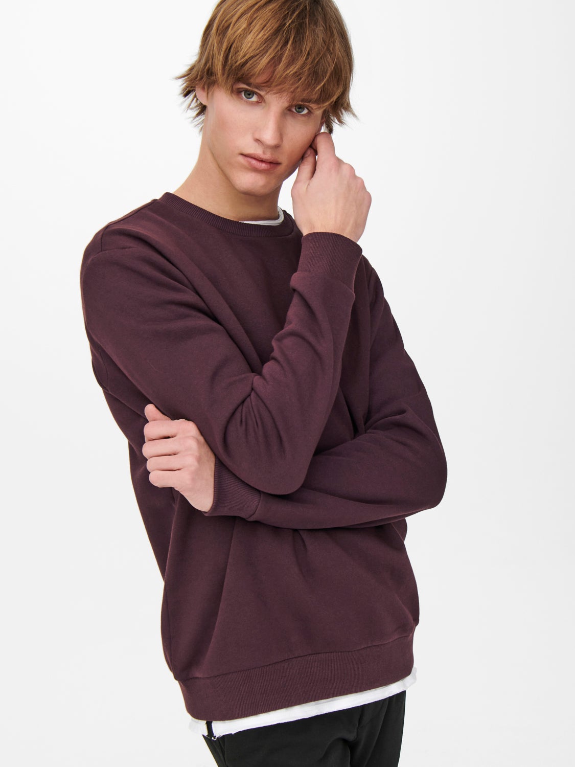 Regular Fit O-Neck Sweatshirt