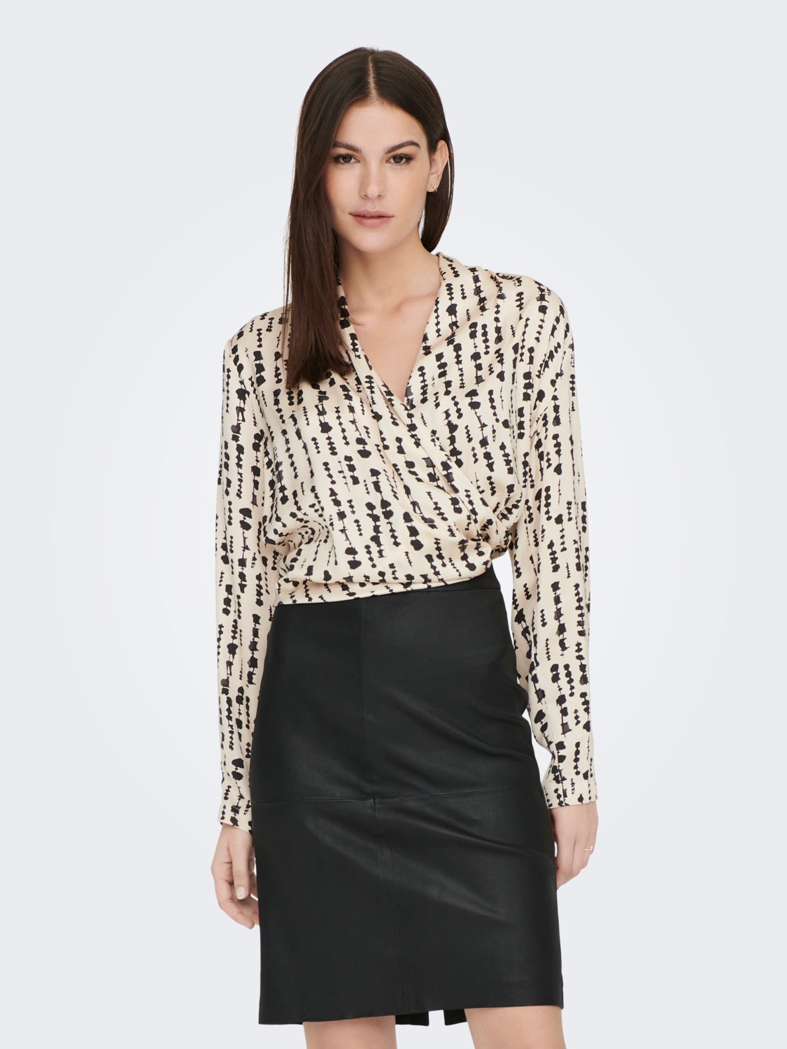 Wrap Long Sleeved Top