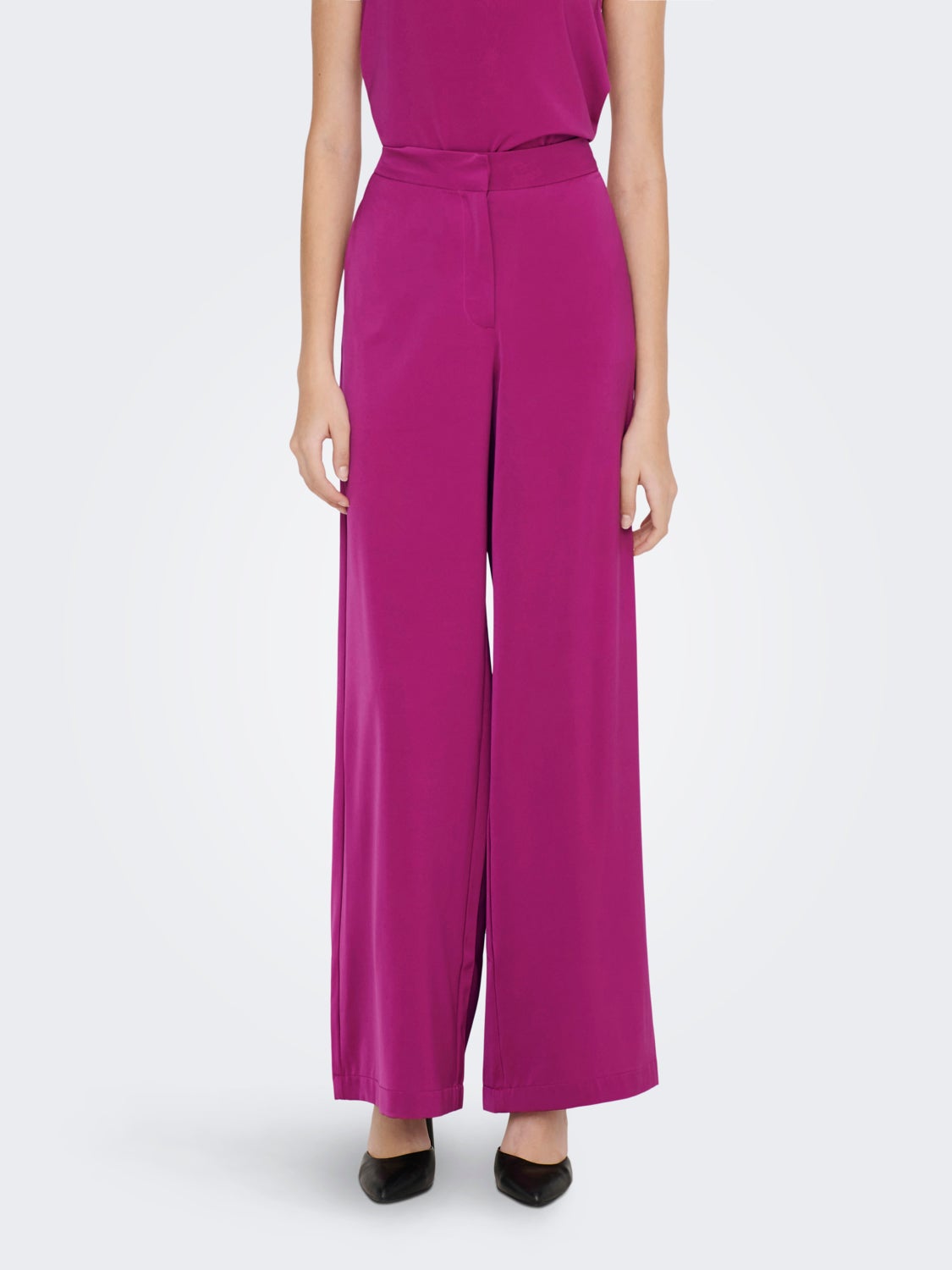 High waisted wide Trousers